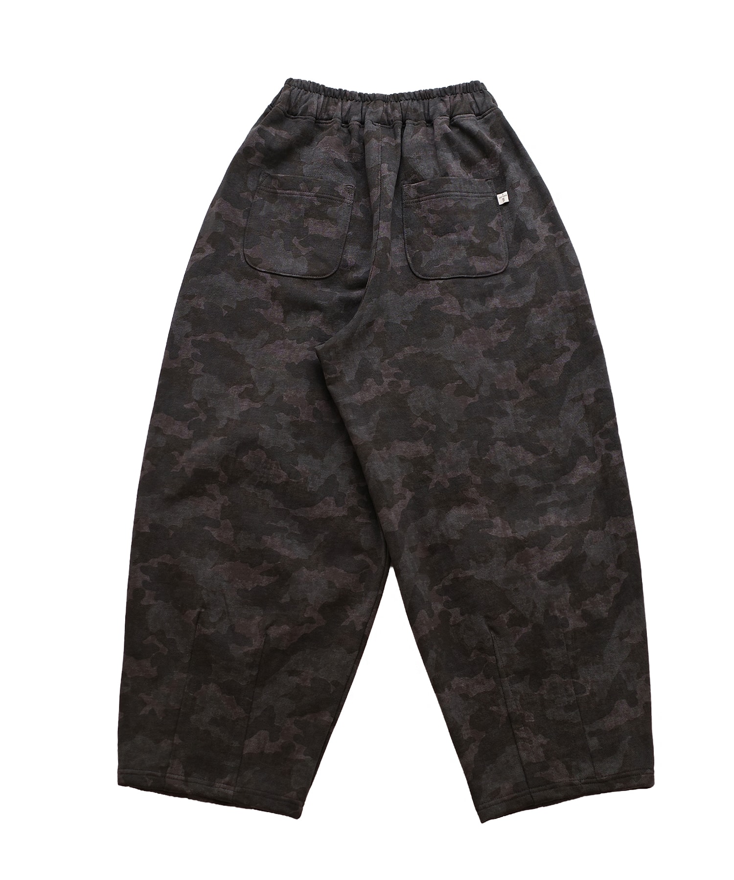 VINTAGE CAMOUFLAGE SWEAT PANTS (Charcoal)