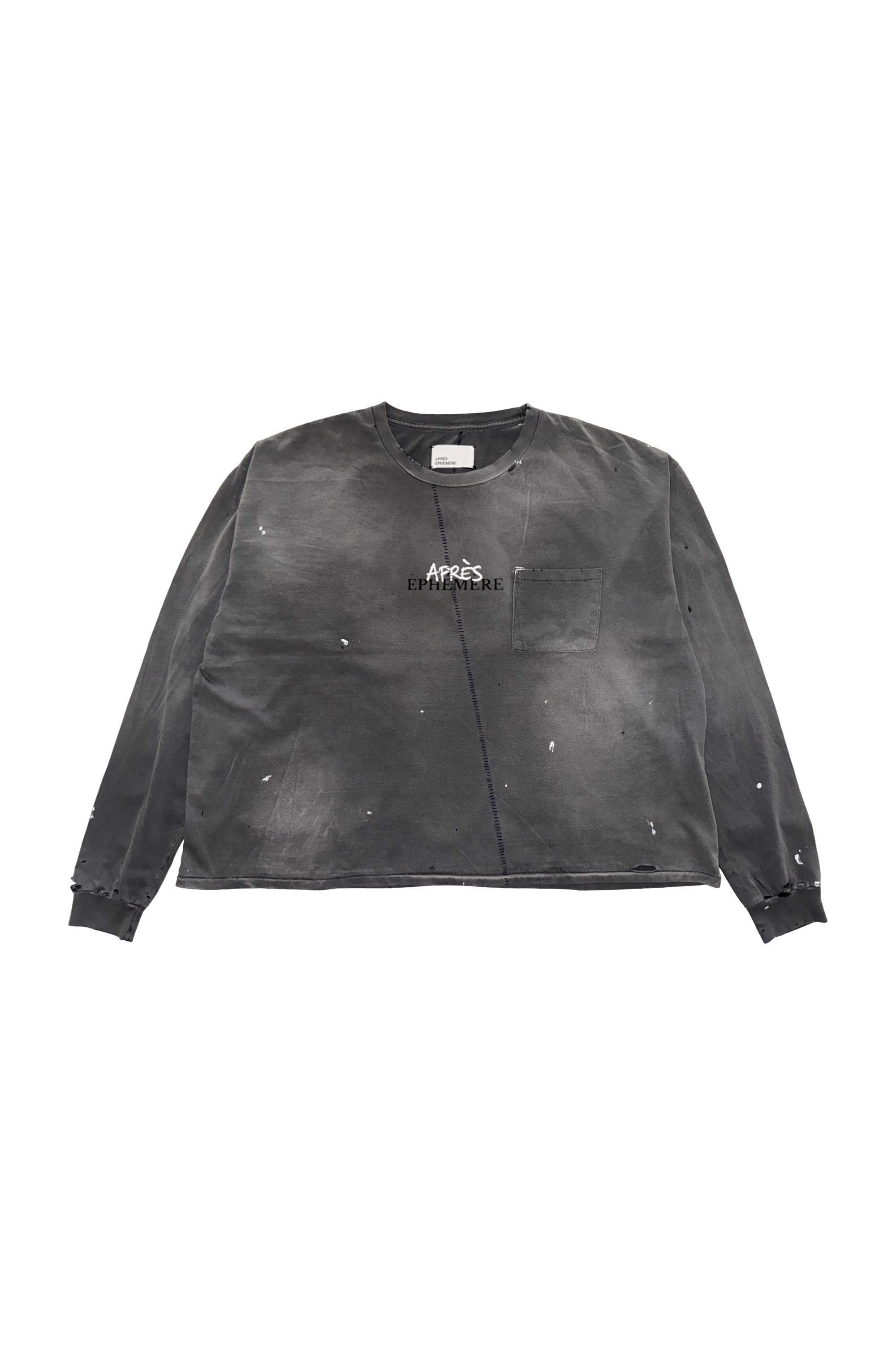 VANDAL LOGO POCKET LS TEE