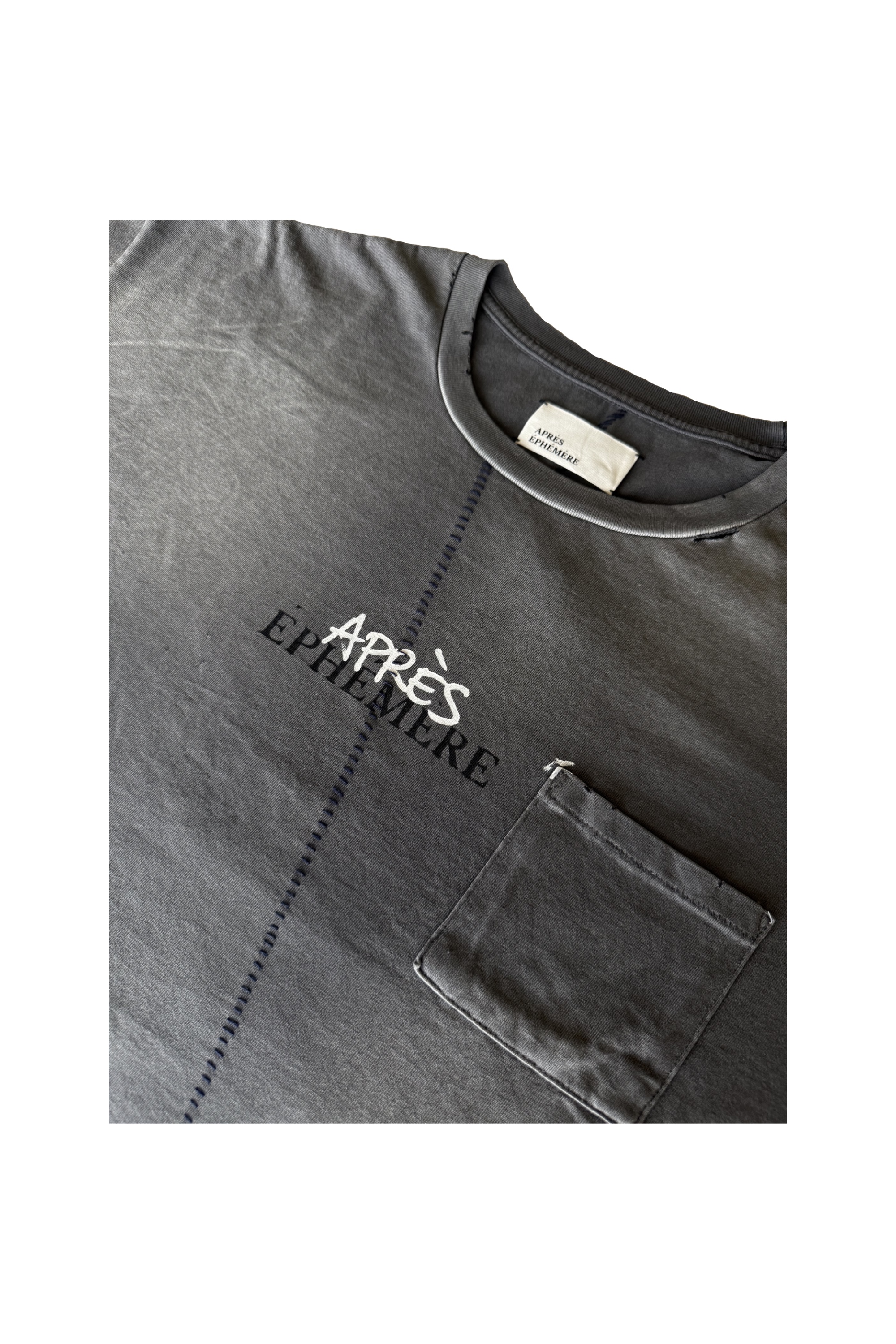 VANDAL LOGO POCKET LS TEE