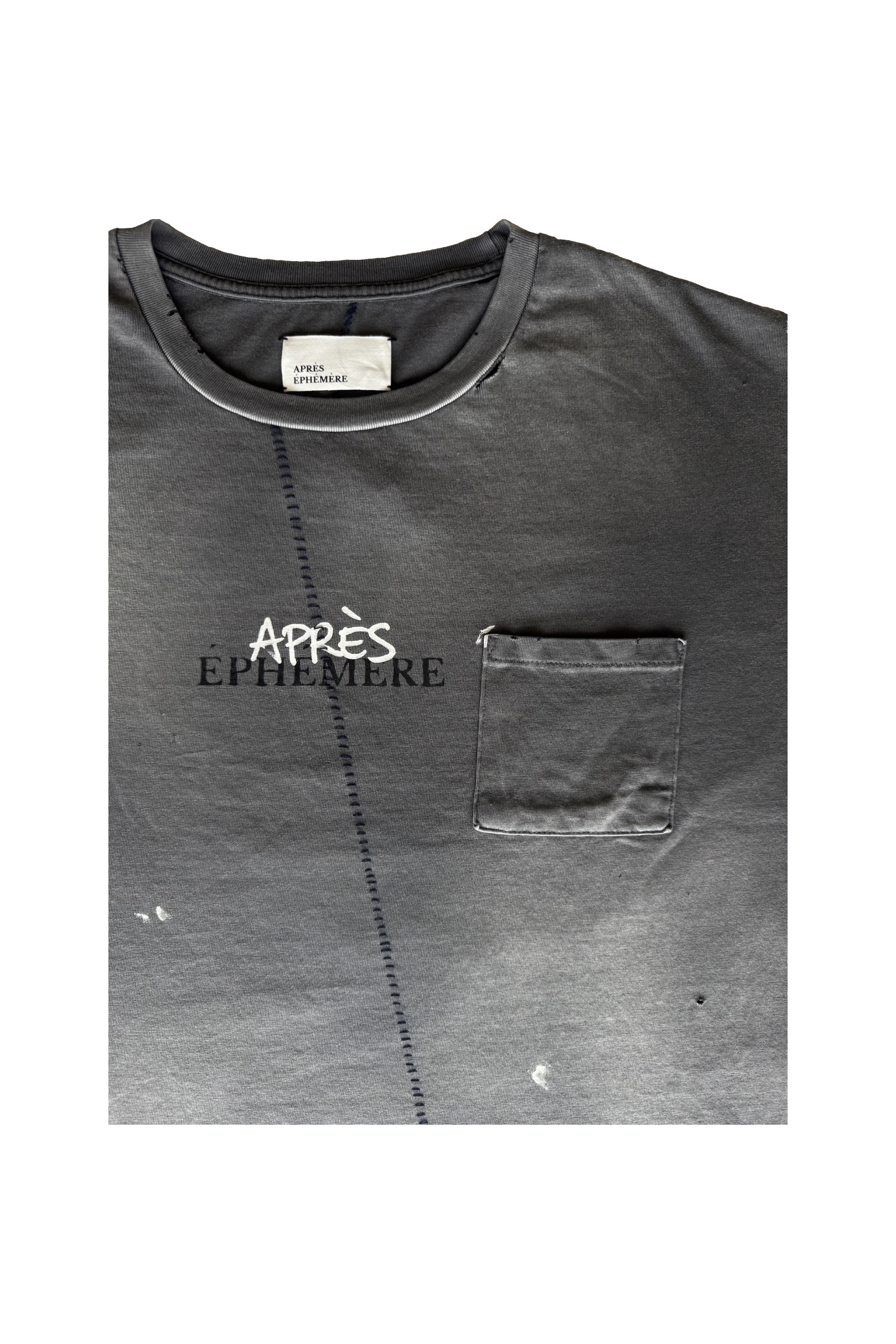 VANDAL LOGO POCKET LS TEE