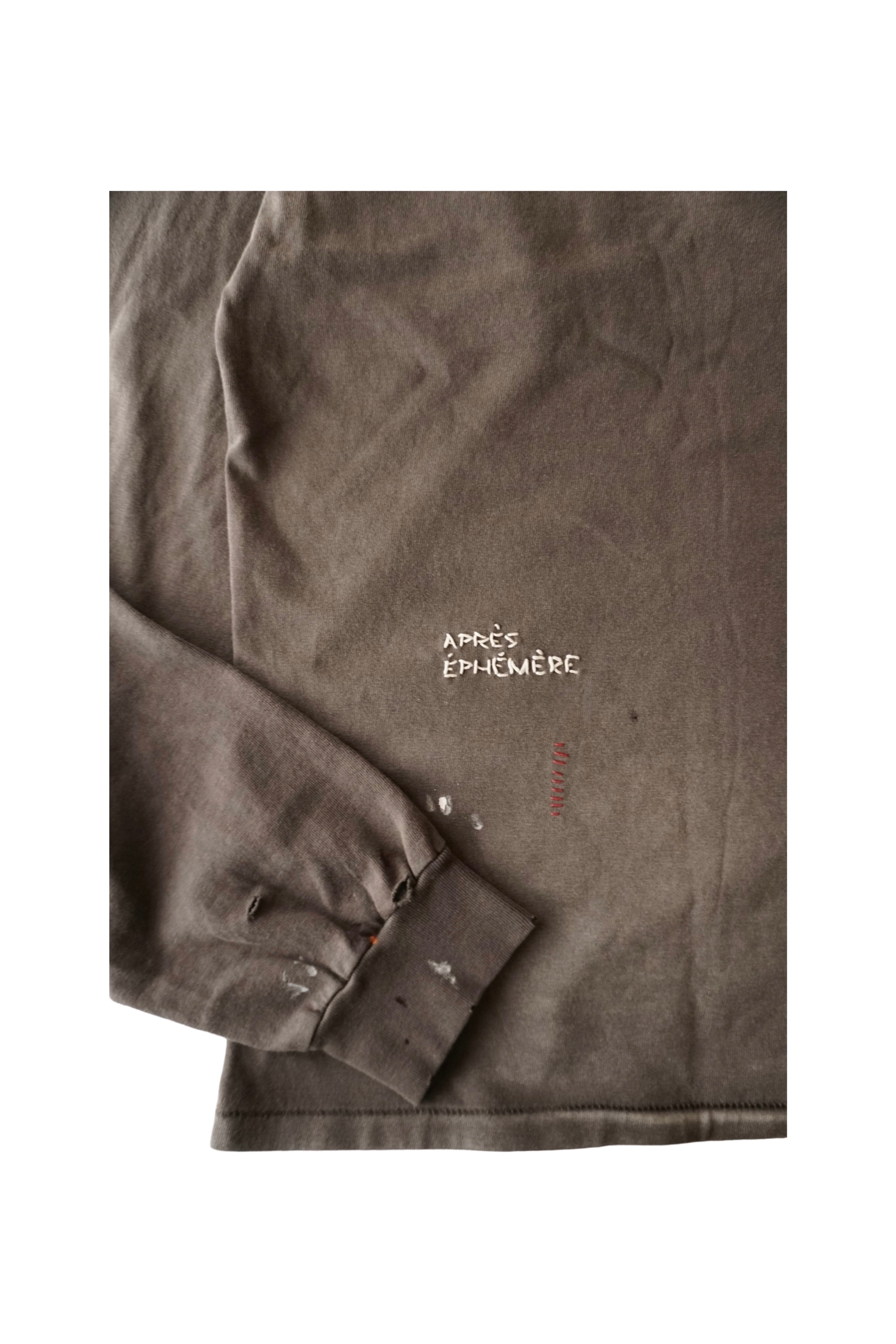 SCRIPT LOGO   POCKET LS TEE