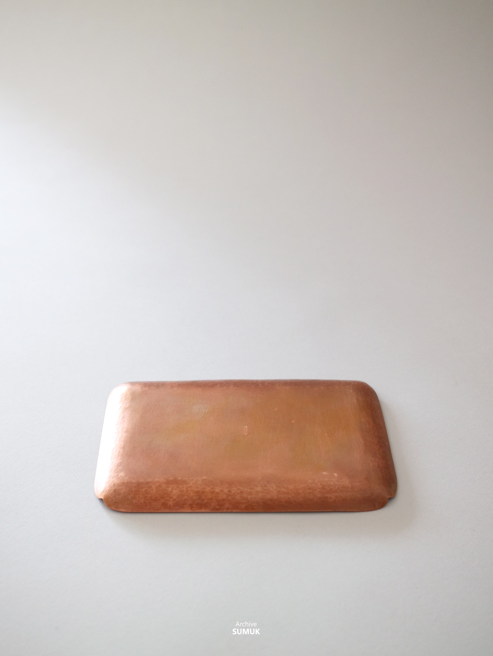 Archive_03 / 단온 긴 사각 받침 (구리, Copper)