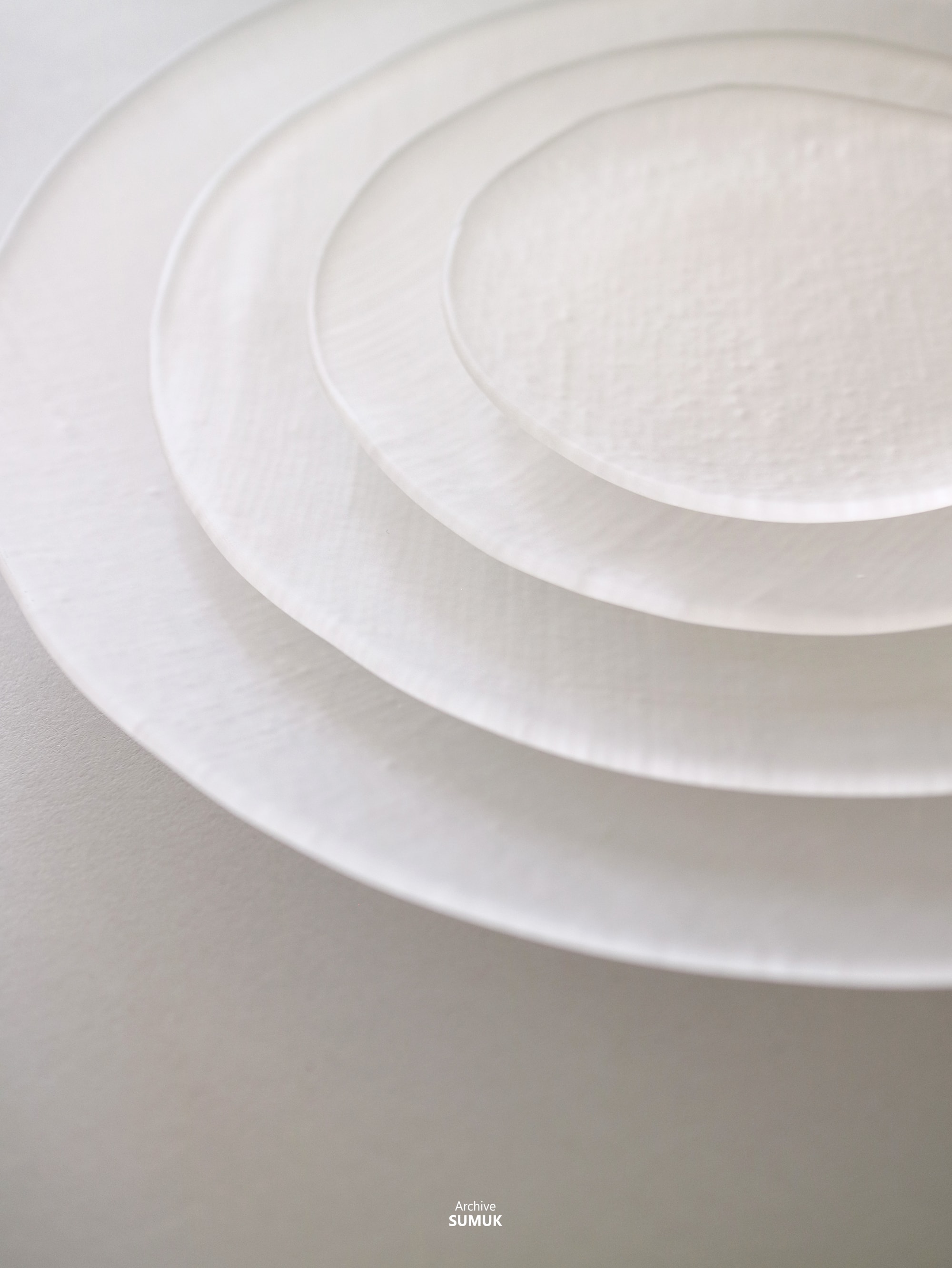 Archive_06 / 모시 플레이트 (화이트, White)