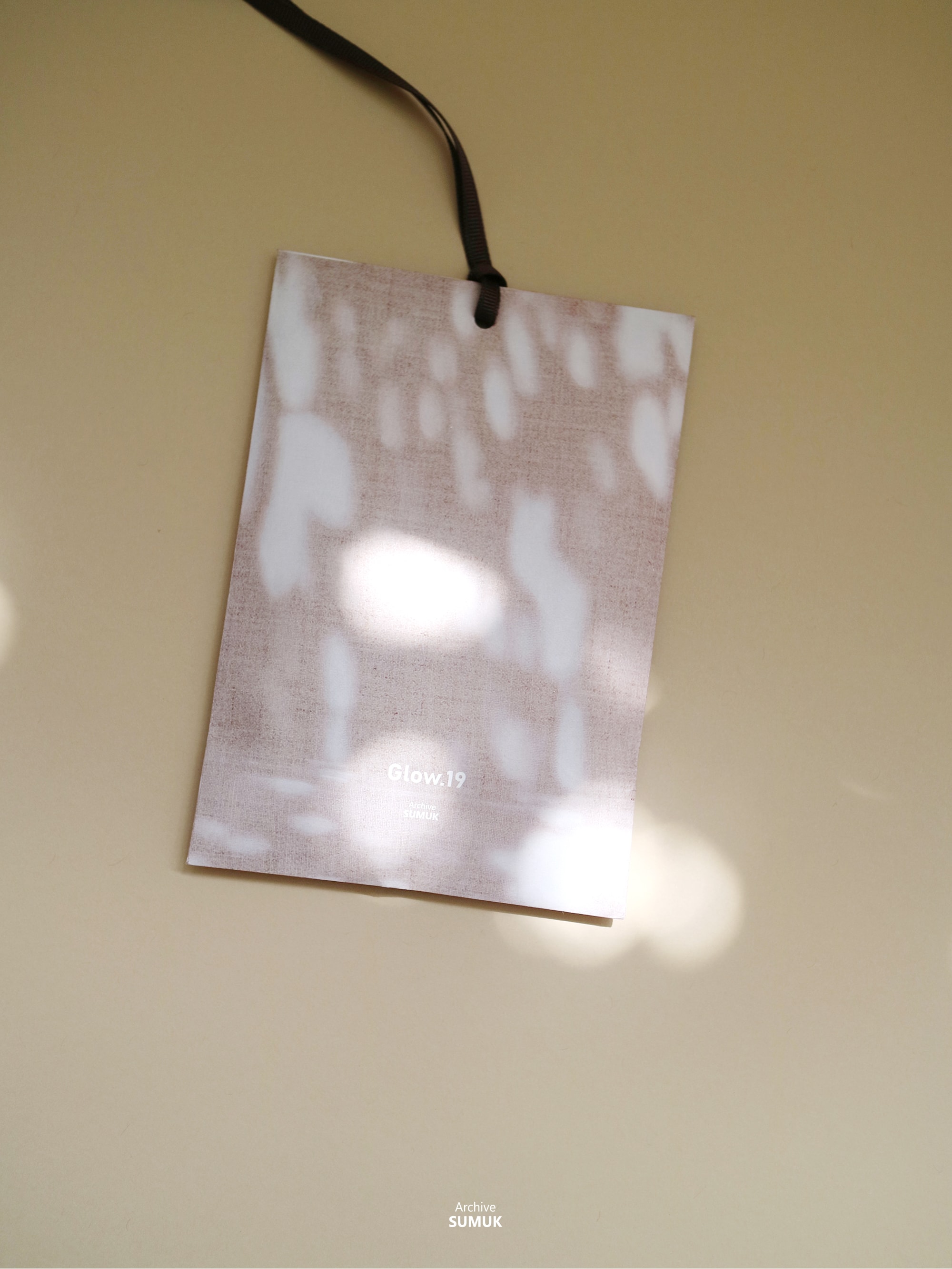 SUMUK_02 / Glow.19  샤쉐 (Paper Sachet) - 2차 입고 준비 중