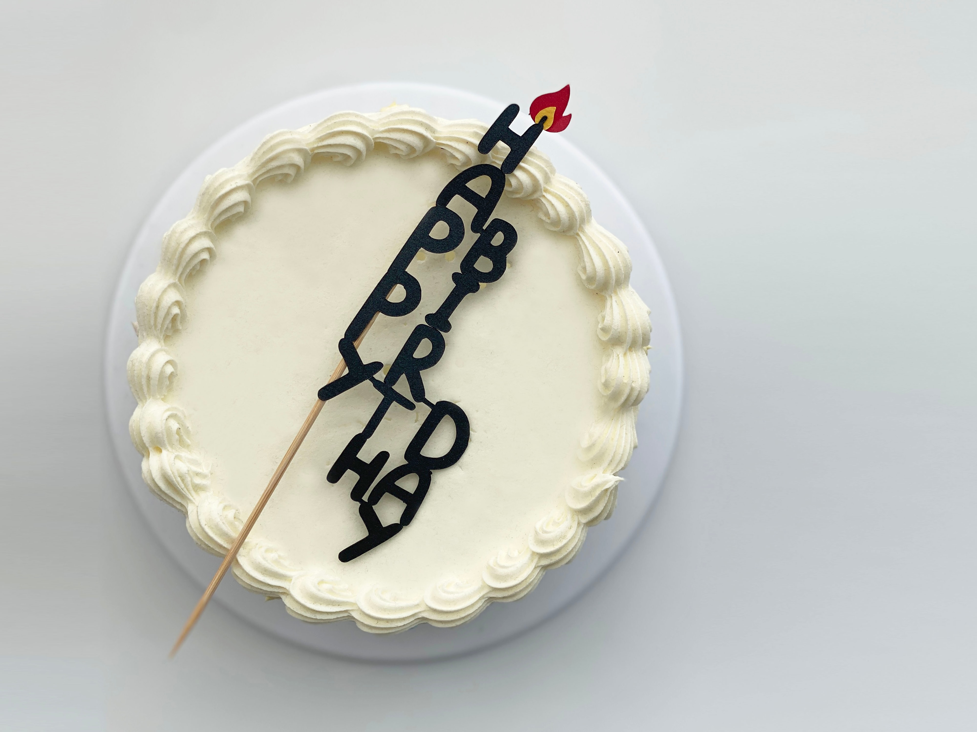 HBD 케이크 토퍼