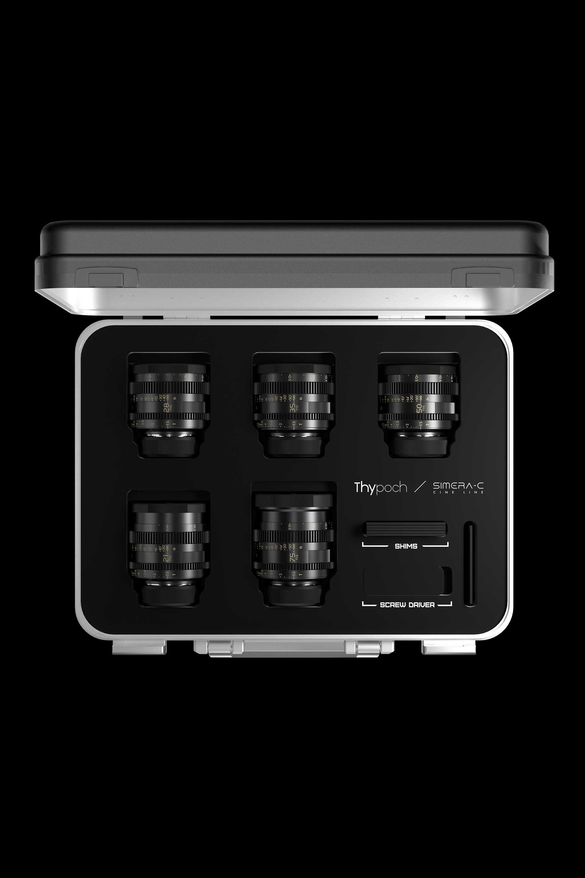 타이포크 시메라 THYPOCH Simera-C T1.5 Cine Primes 5 Lens Kit (M 마운트) (21/28/35/50/75mm)