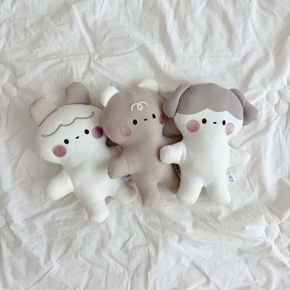말랑이 동물 애착인형