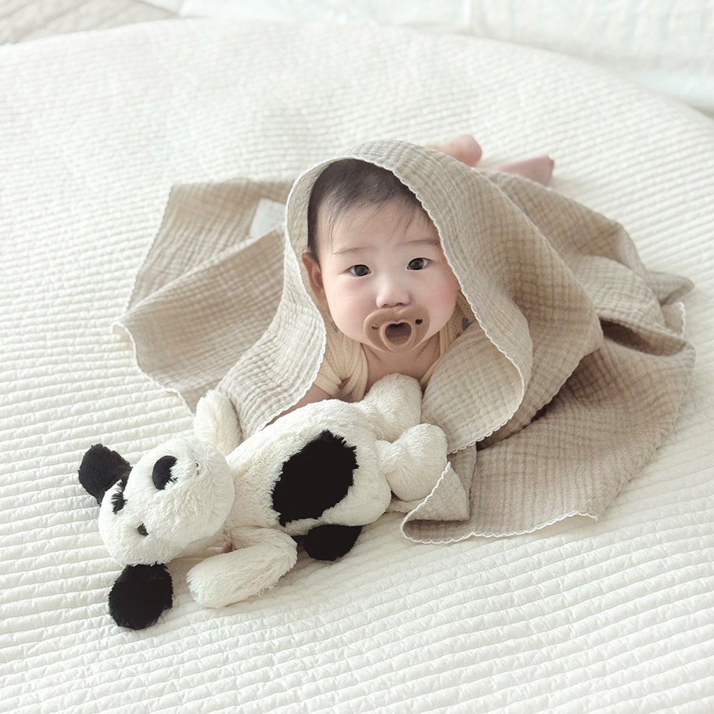 크리미 거즈 블랭킷