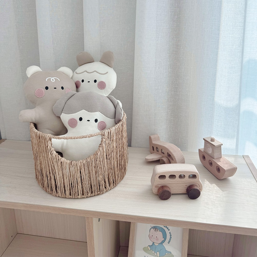 말랑이 동물 애착인형