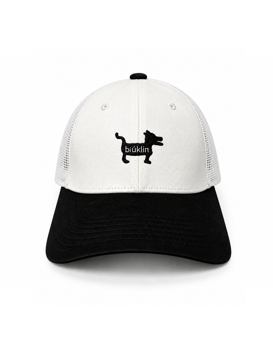 TWO-TONE DOG MASH CAP