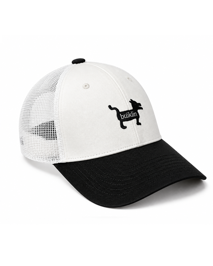 TWO-TONE DOG MASH CAP