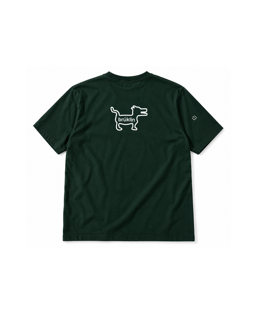 BB PDOG TEE GREEN