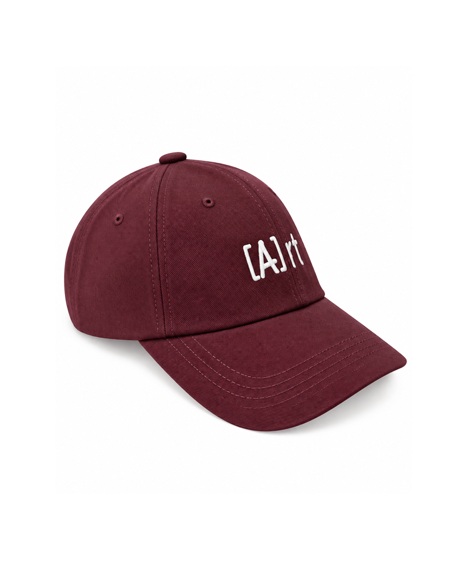 BB ART CAP BURGUNDY