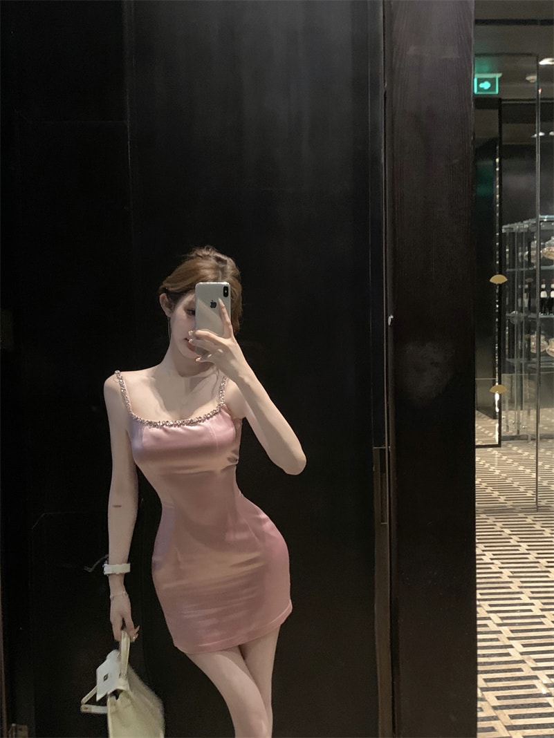 [High Quality] 로에르 큐빅라인 글램핏 새틴