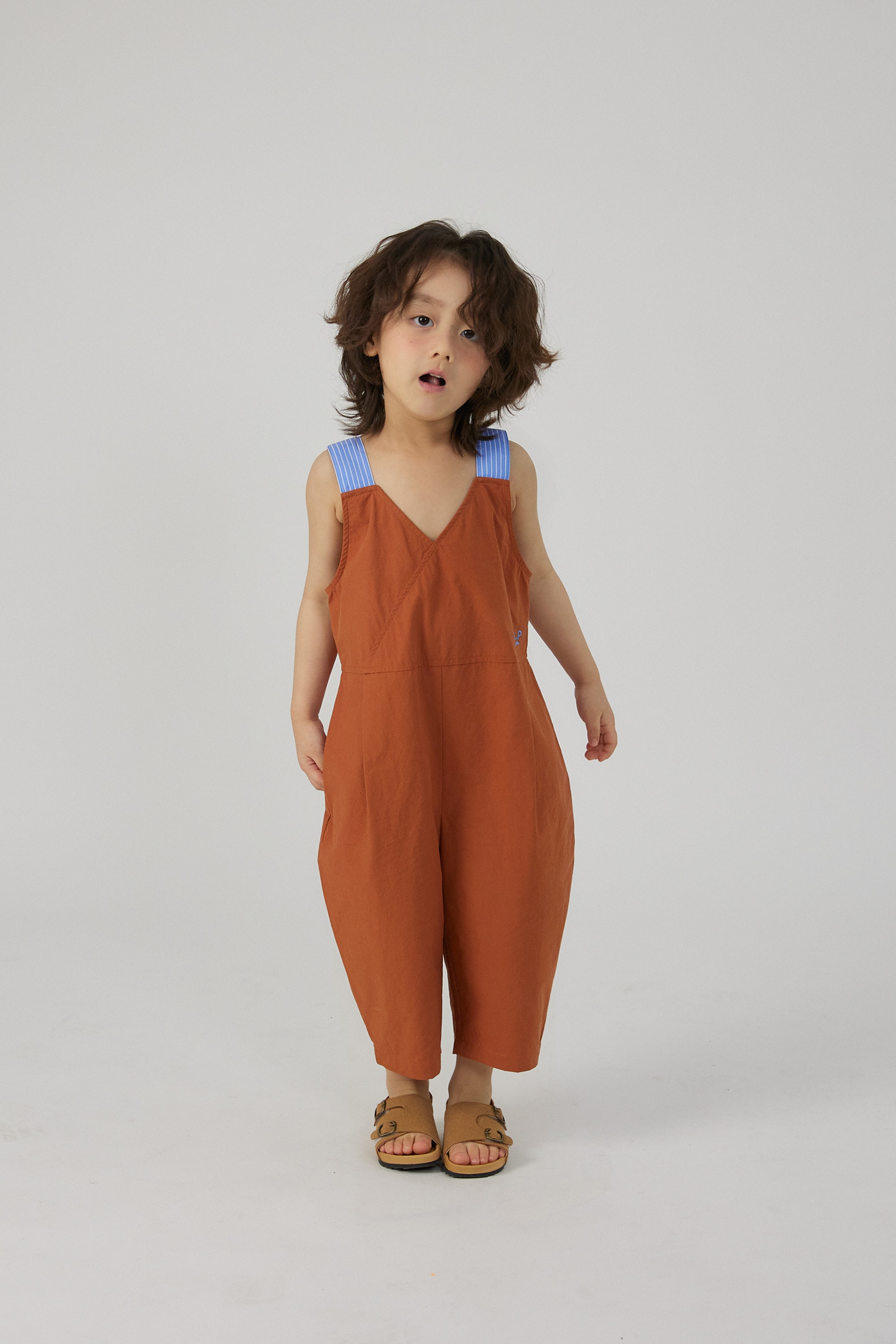 Quiet Jumpsuit_Brick