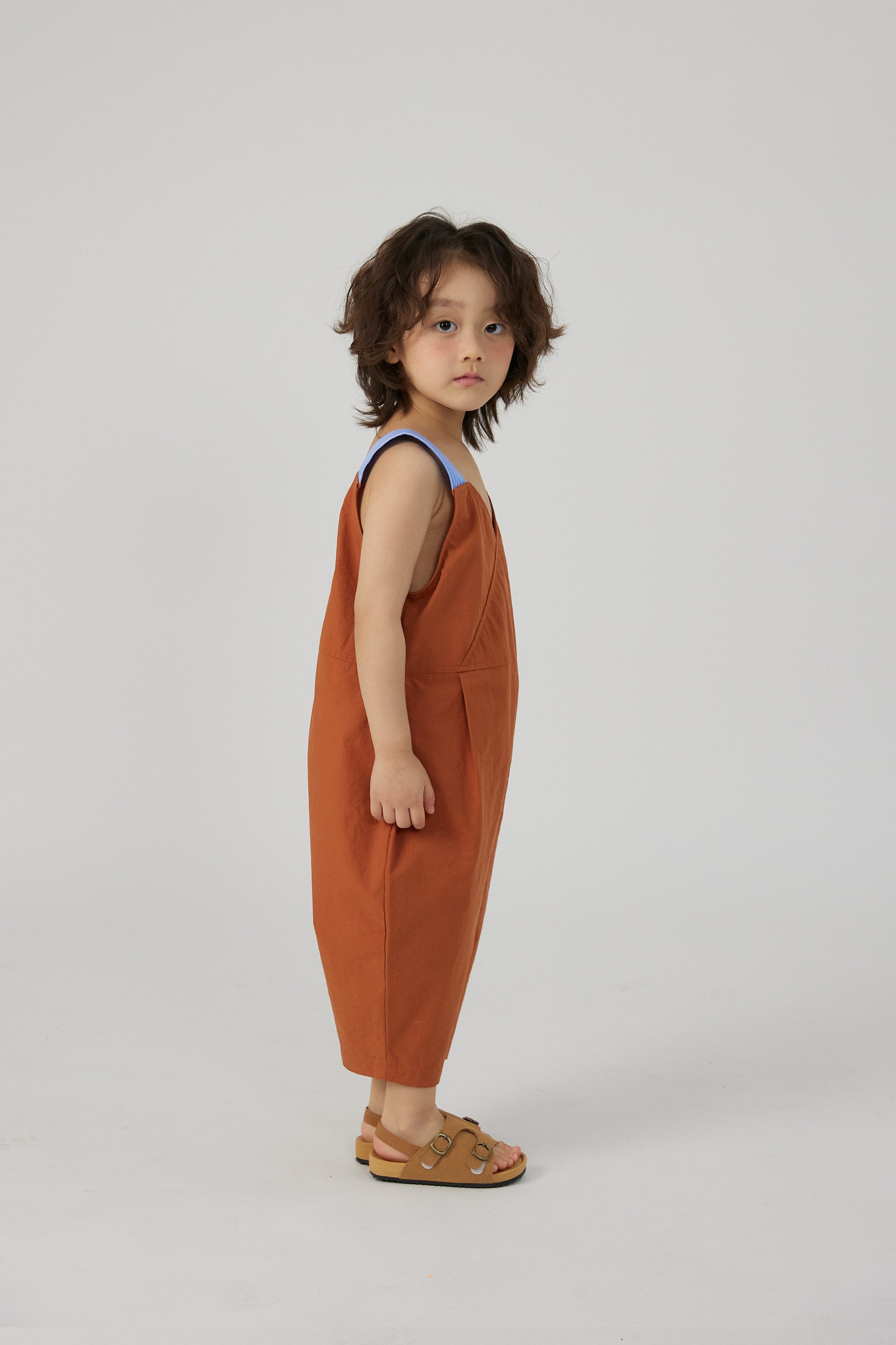 Quiet Jumpsuit_Brick