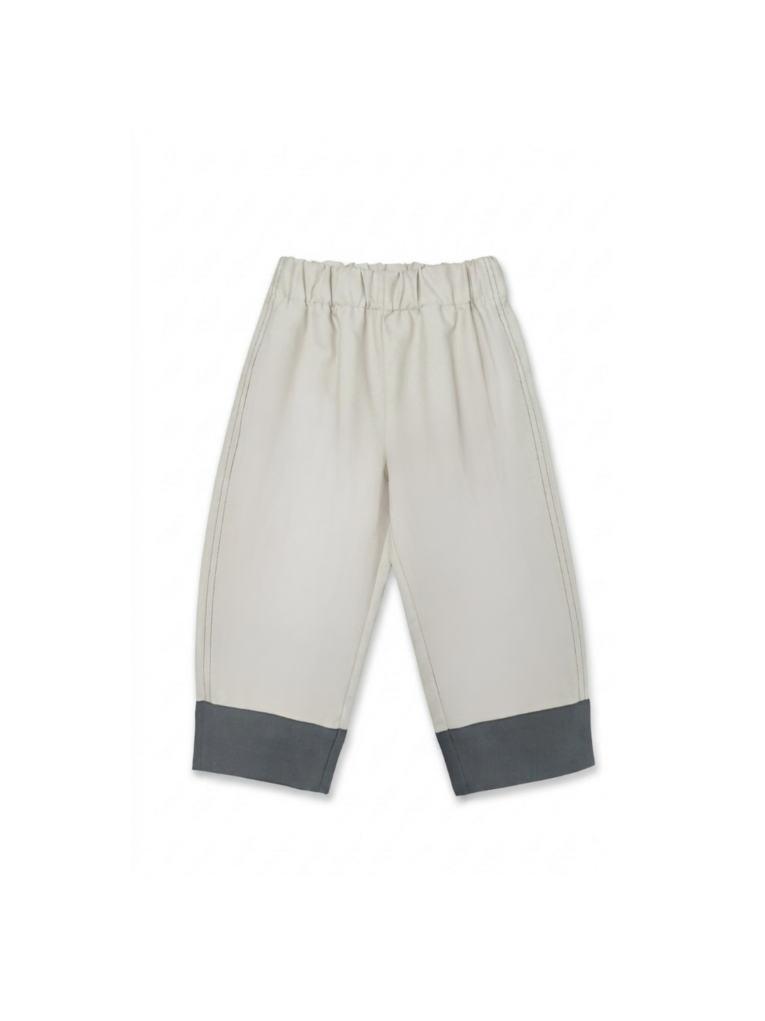 Two-Tone Pants_Ivory