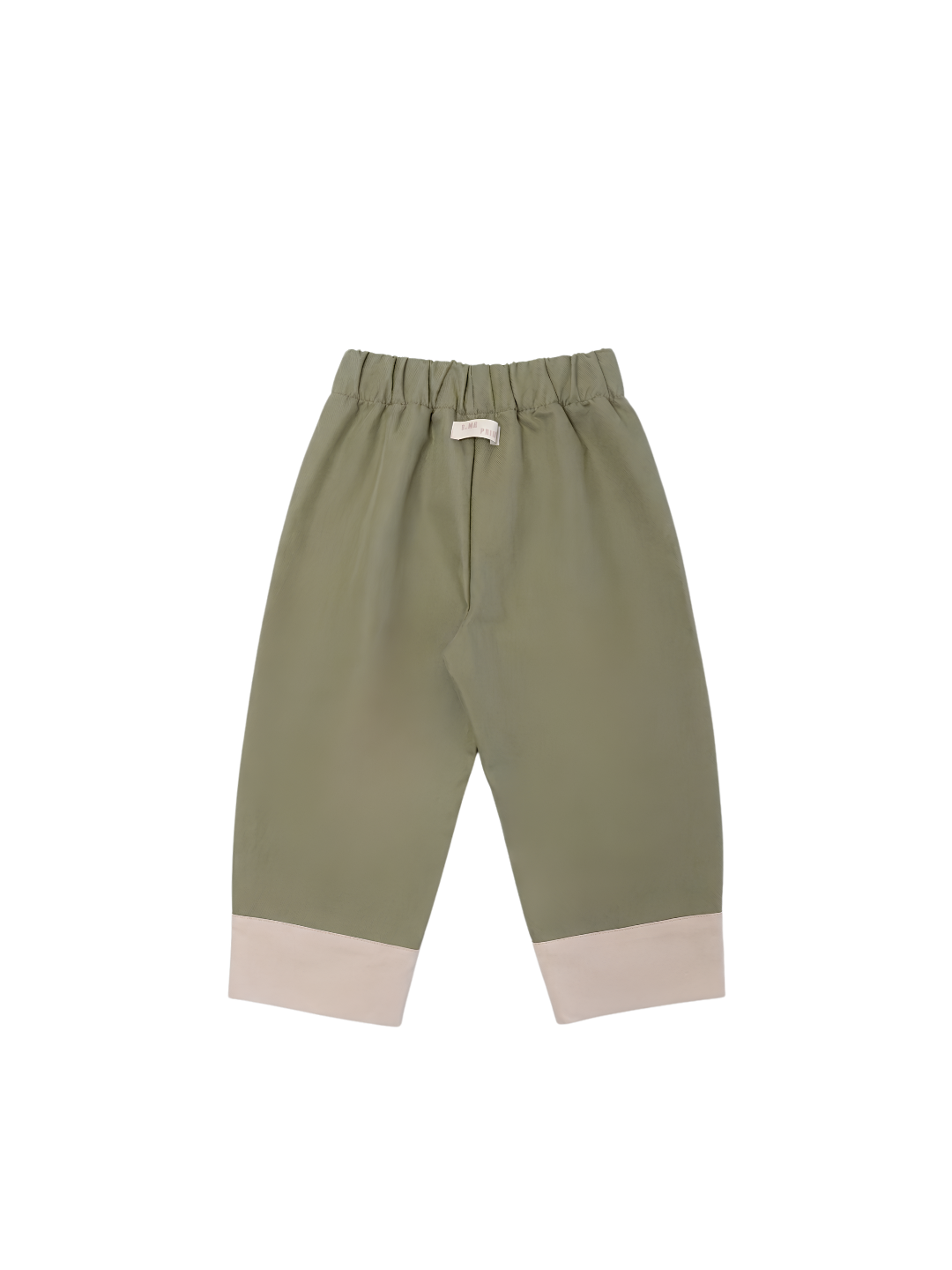 Two-Tone Pants_Olive Green