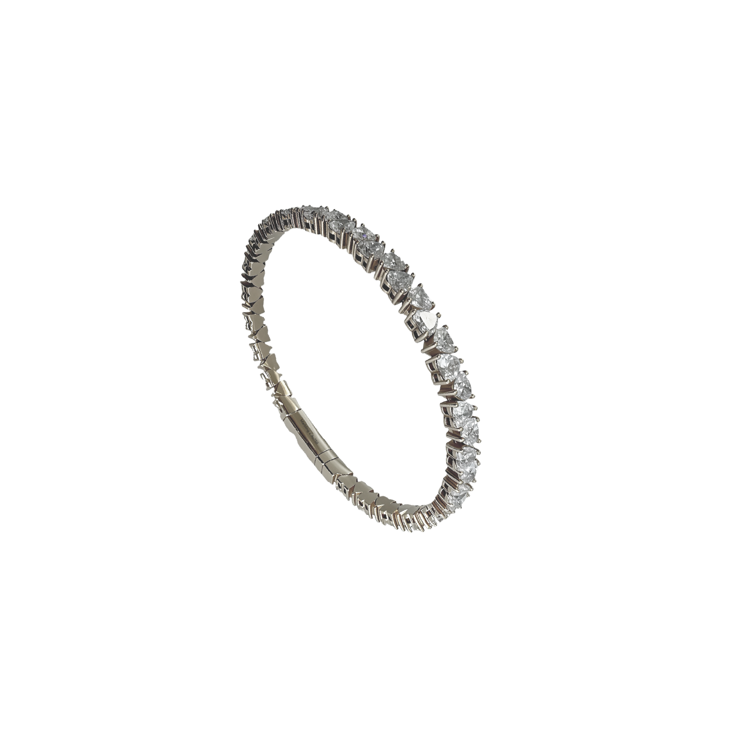 HEART REGALIA BRACELET — 10.30CT