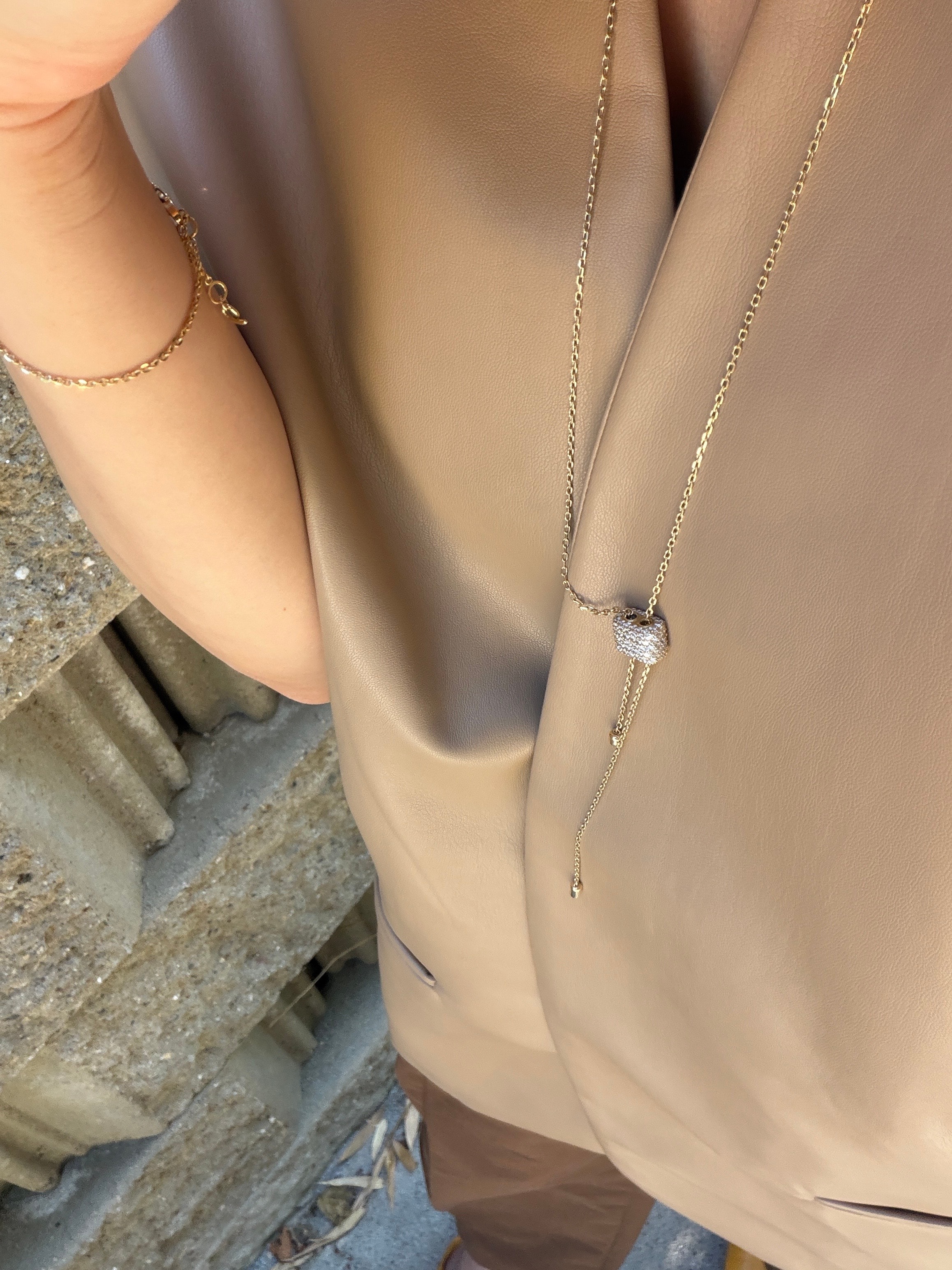 PAIR AILE LONG NECKLACE 92CM
