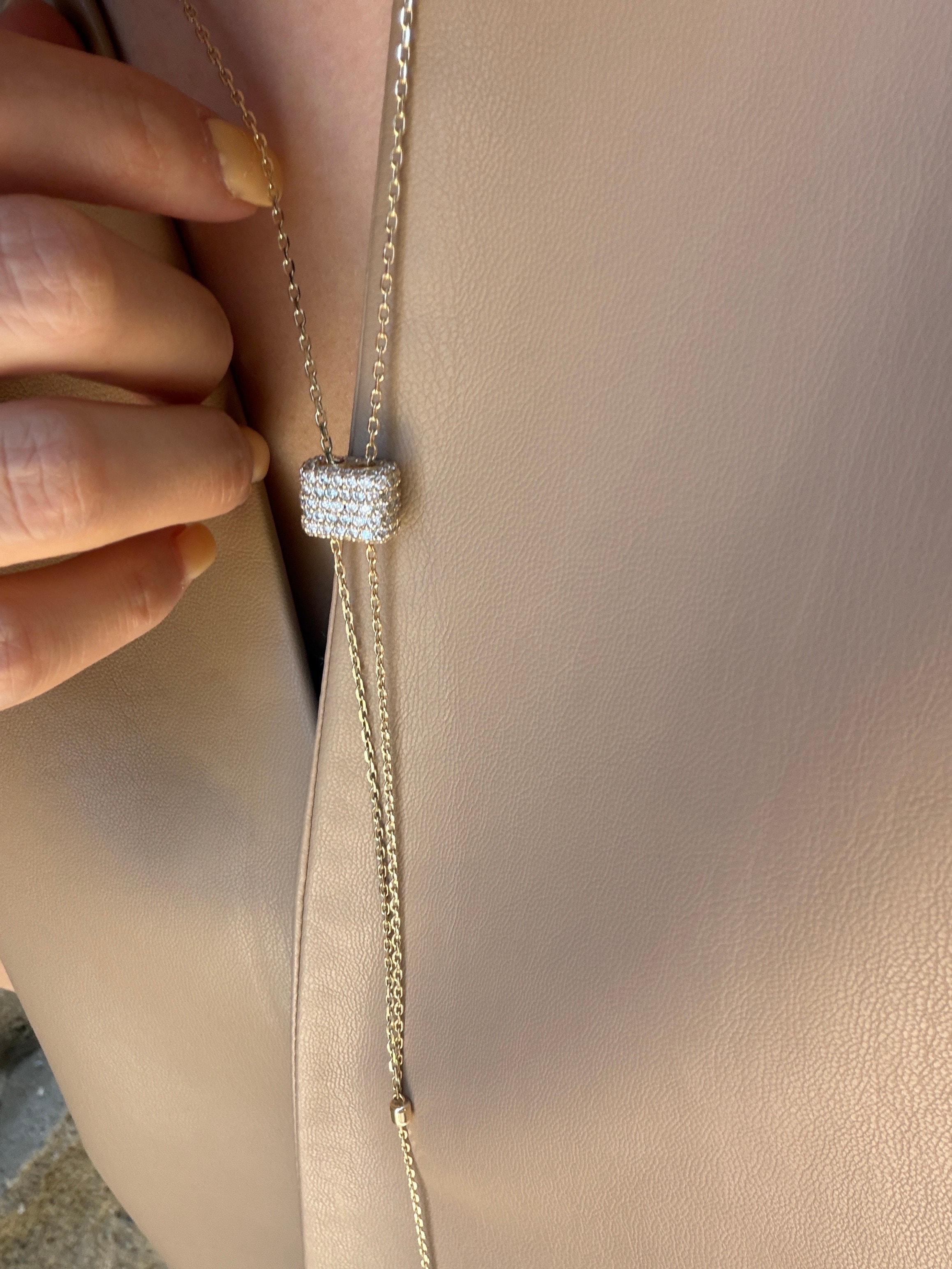 PAIR AILE LONG NECKLACE 92CM