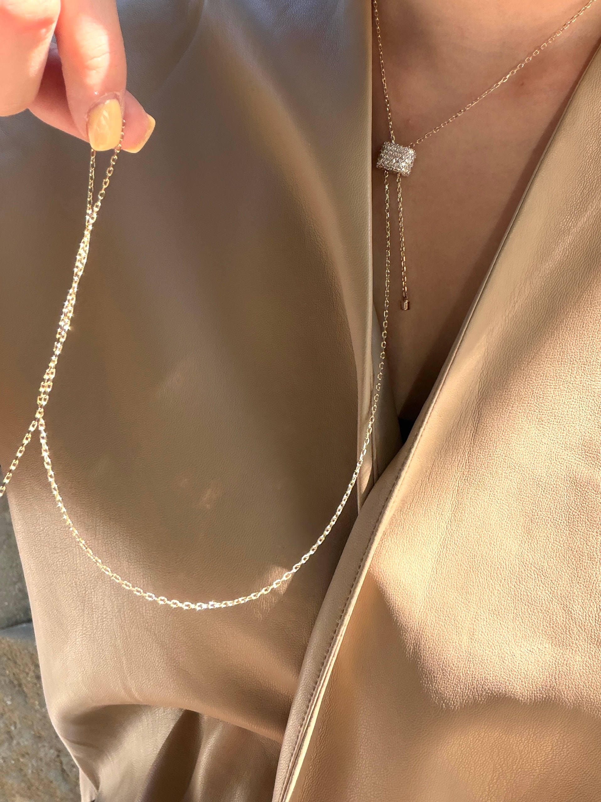 PAIR AILE LONG NECKLACE 92CM