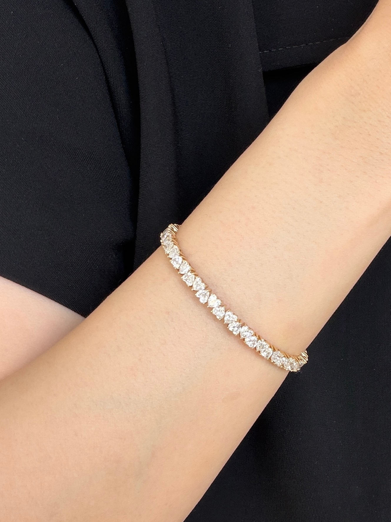 HEART REGALIA BRACELET — 10.30CT