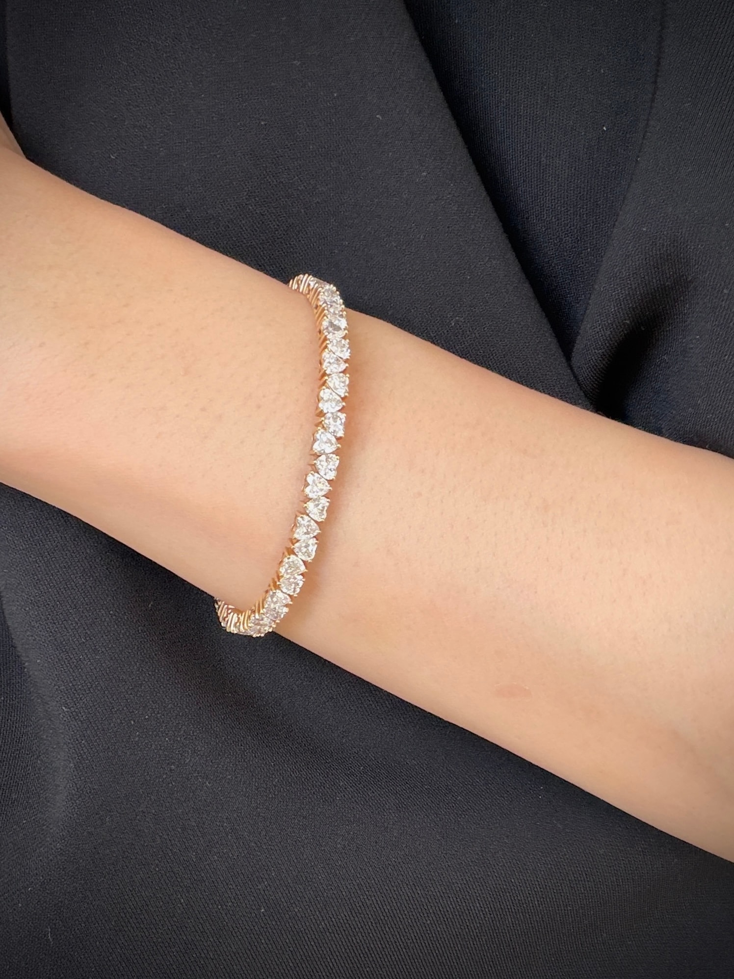 HEART REGALIA BRACELET — 10.30CT