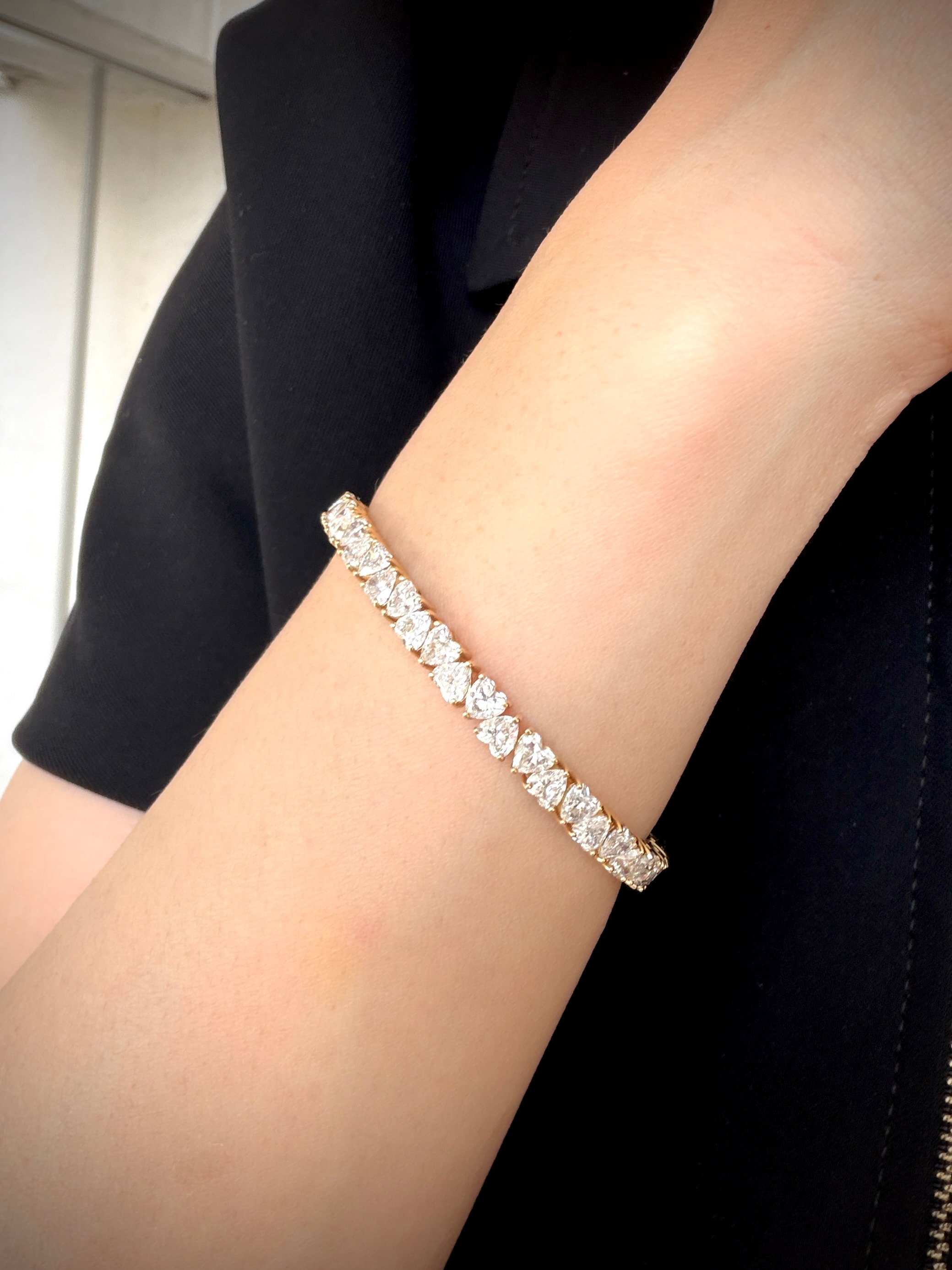 HEART REGALIA BRACELET — 10.30CT