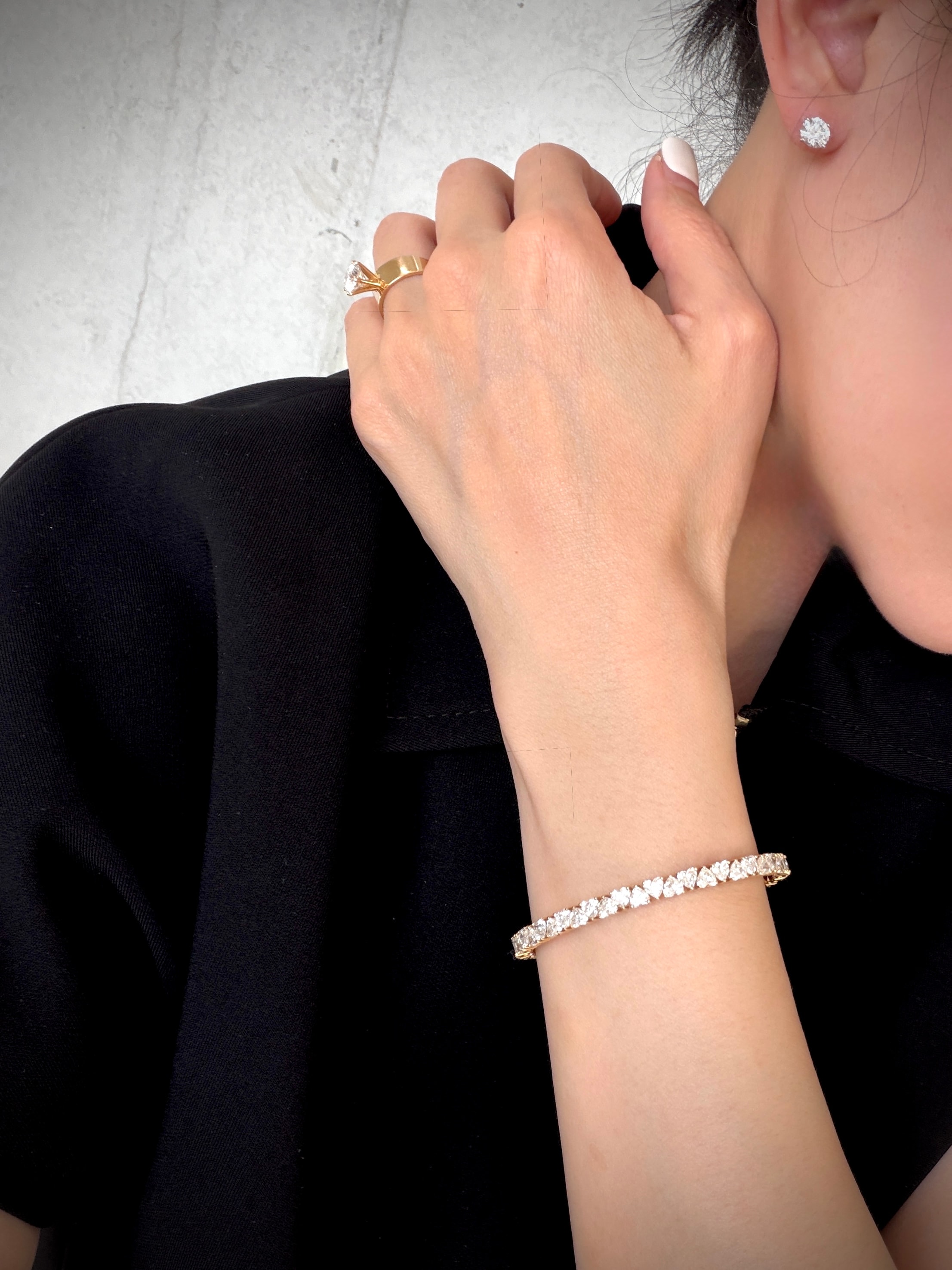 HEART REGALIA BRACELET — 10.30CT