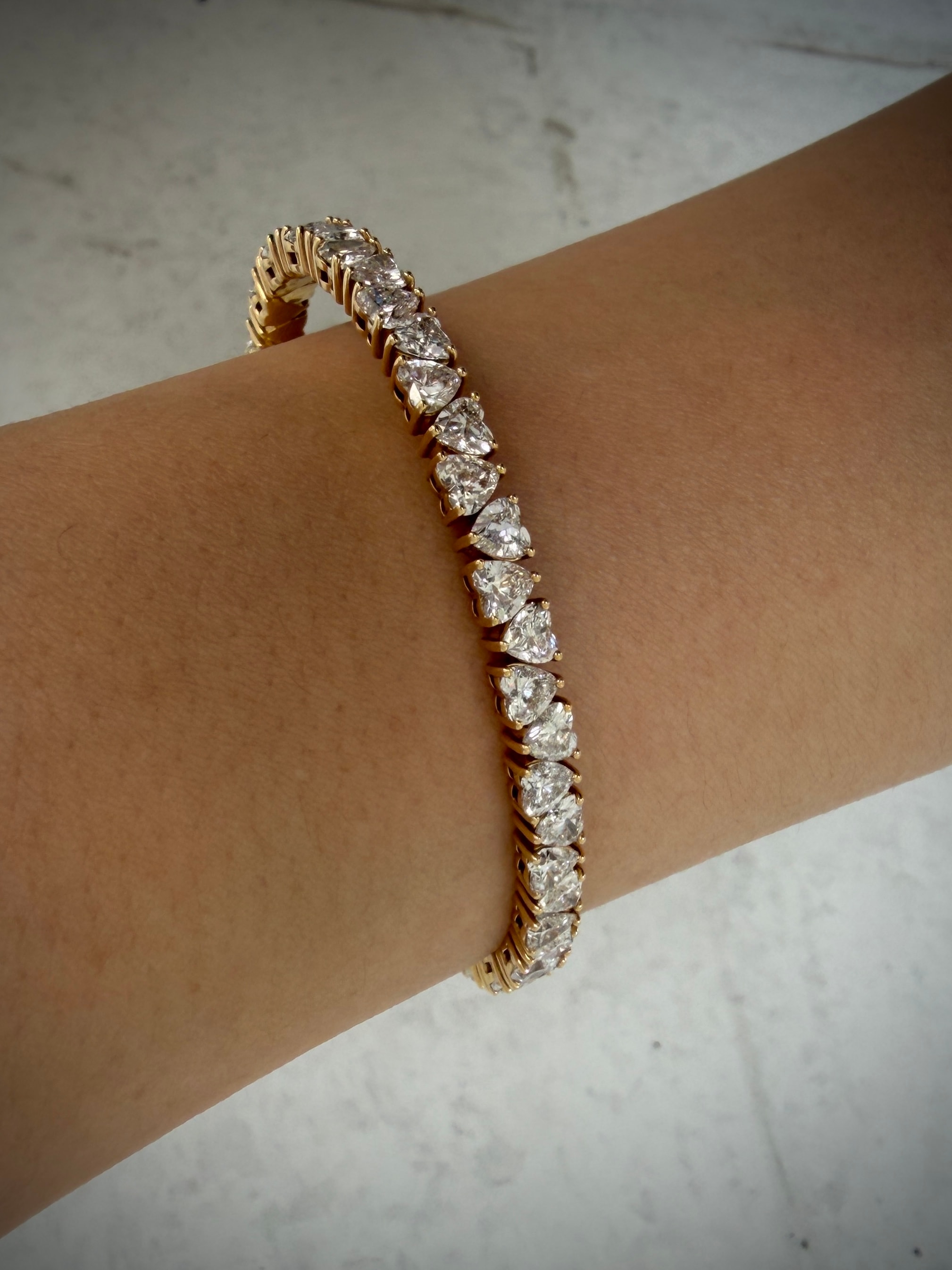 HEART REGALIA BRACELET — 10.30CT