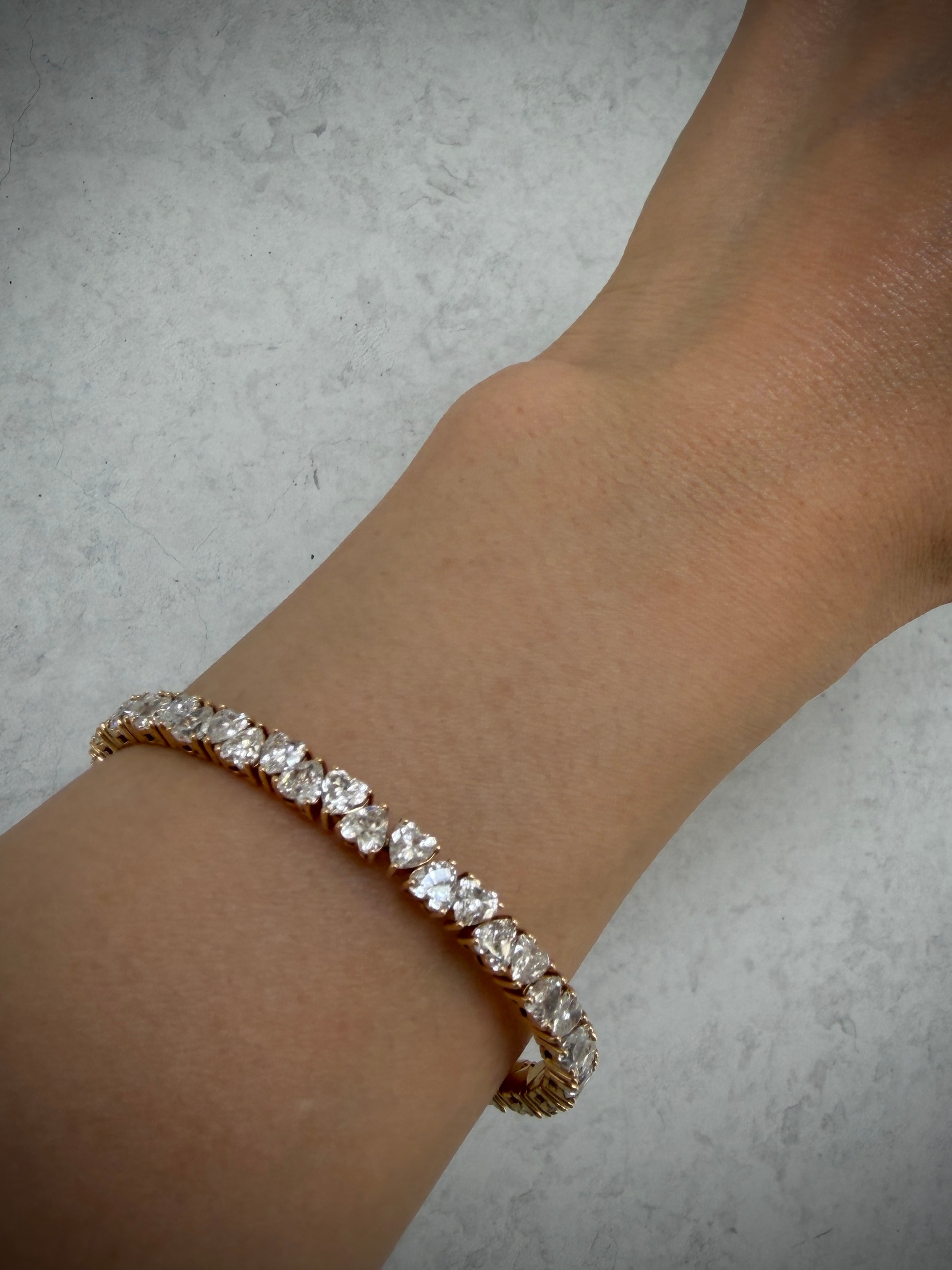 HEART REGALIA BRACELET — 10.30CT