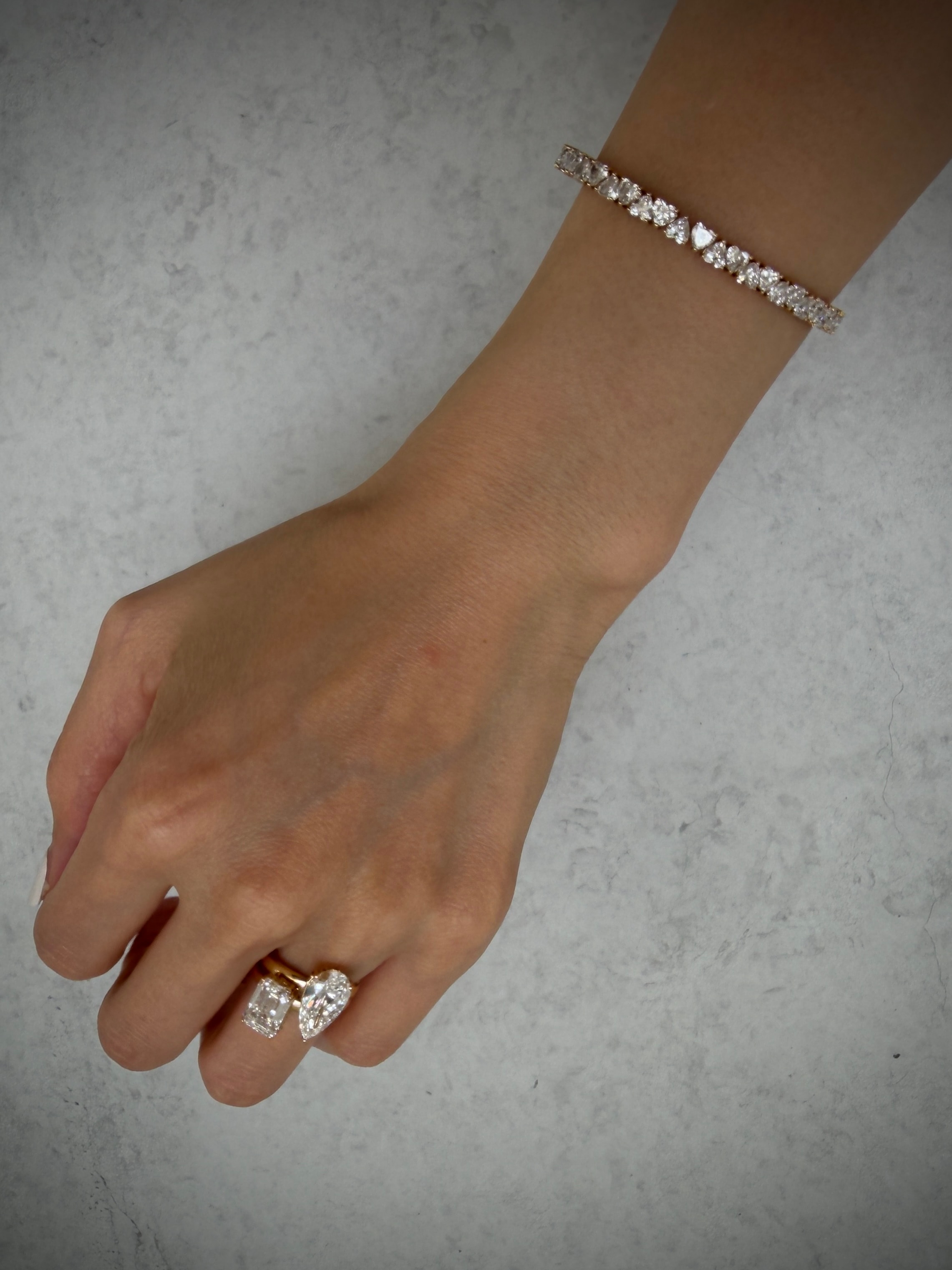 HEART REGALIA BRACELET — 10.30CT