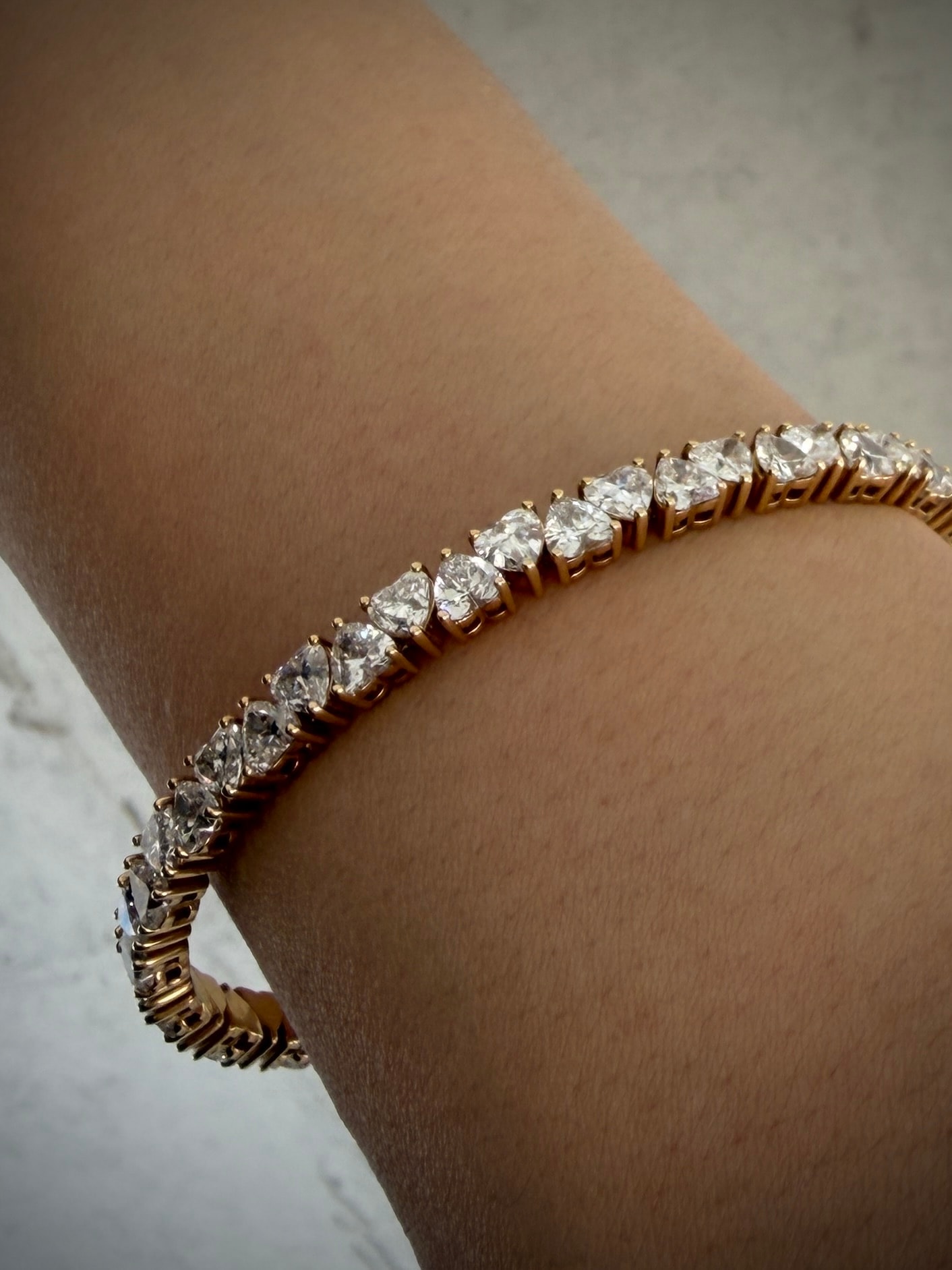 HEART REGALIA BRACELET — 10.30CT
