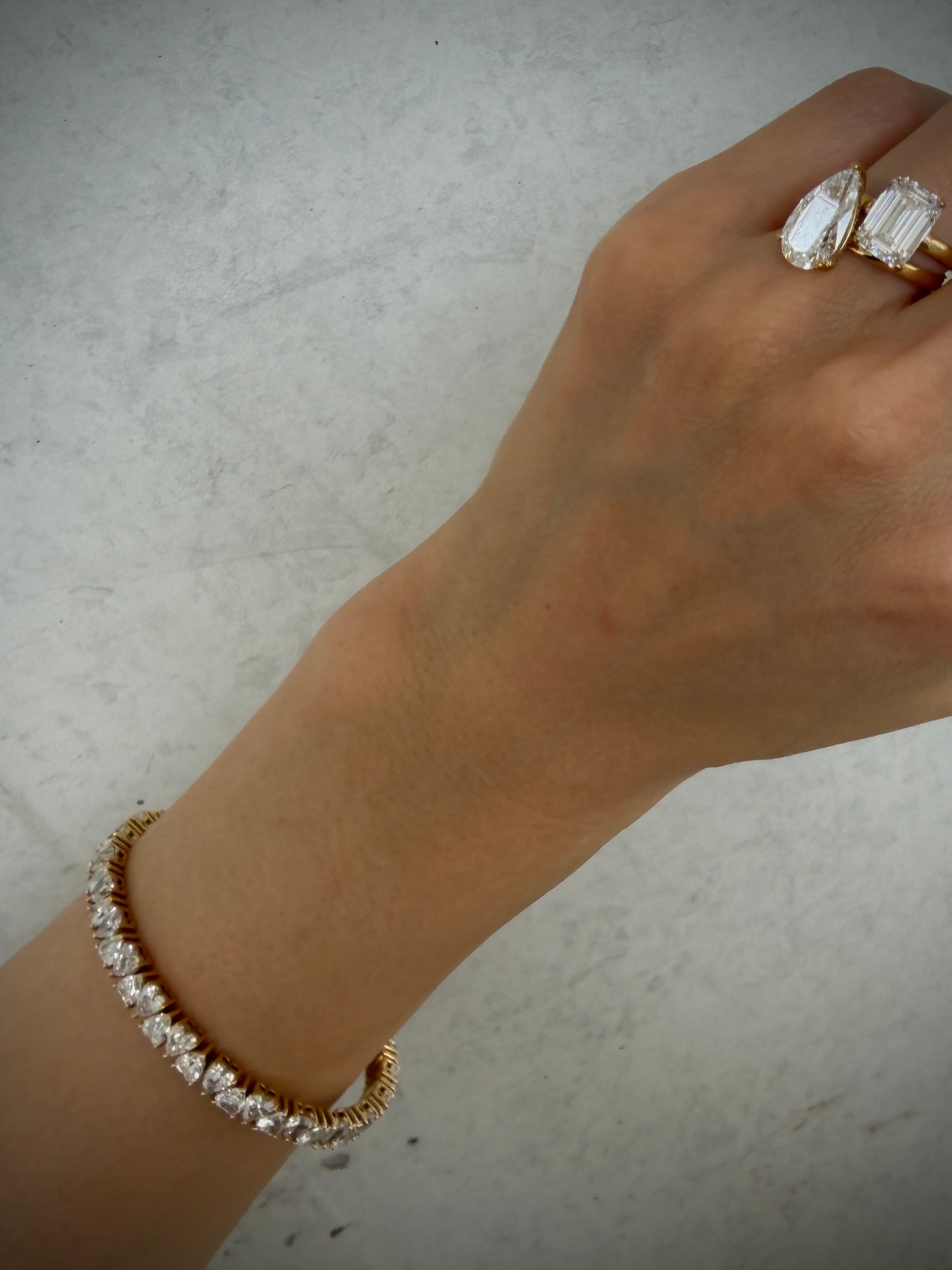HEART REGALIA BRACELET — 10.30CT