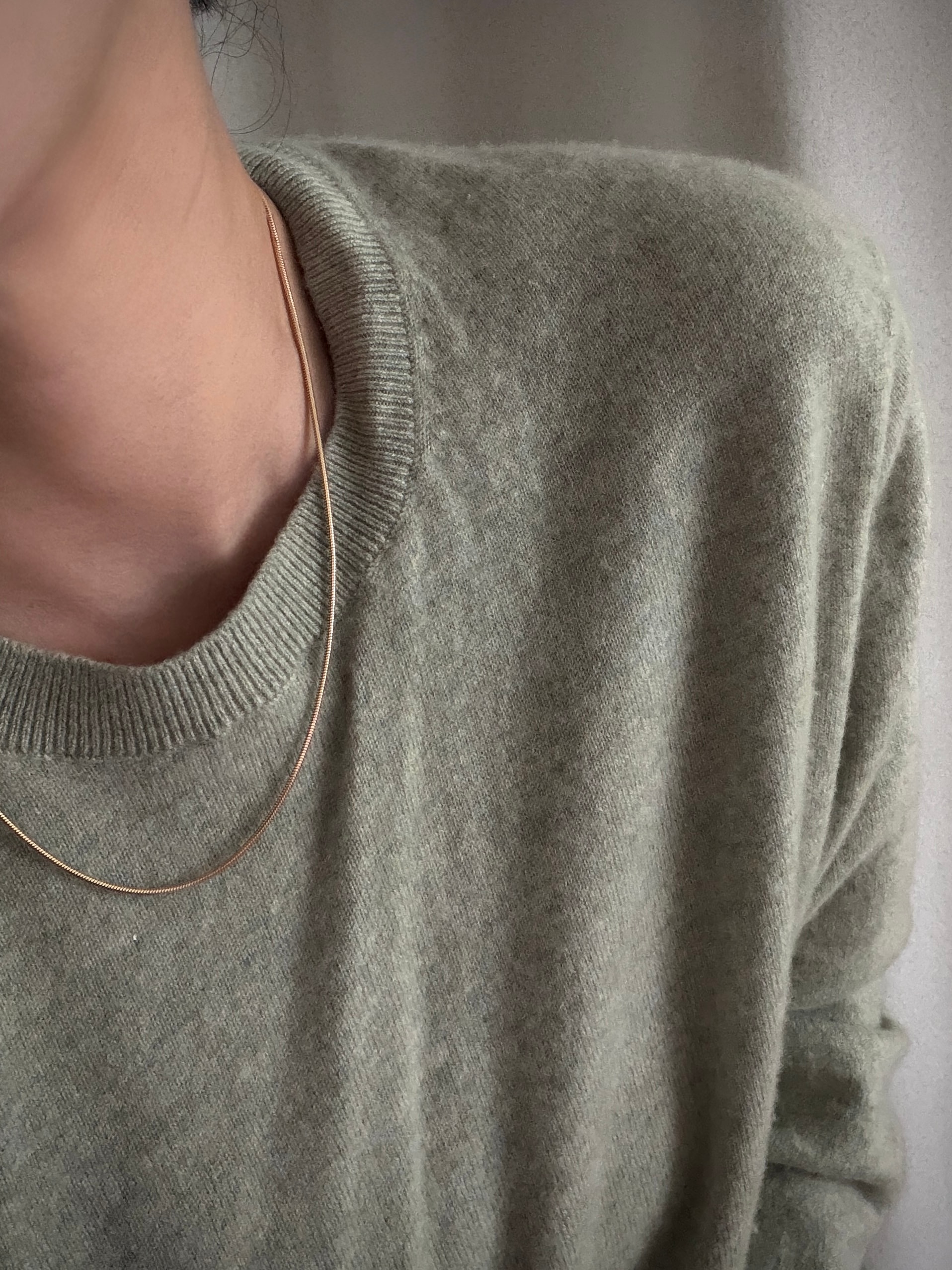 ITALIAN SILK SNAKE CHAIN