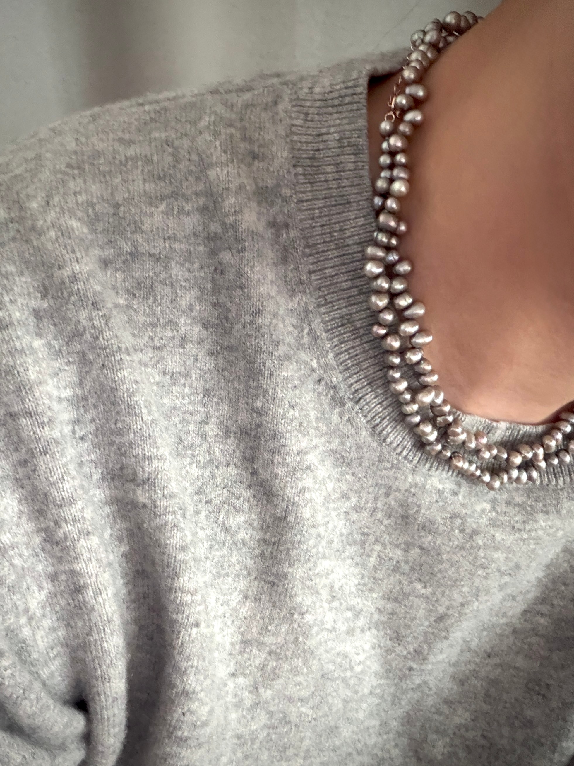 OMBRÉ PEARL NECKLACE