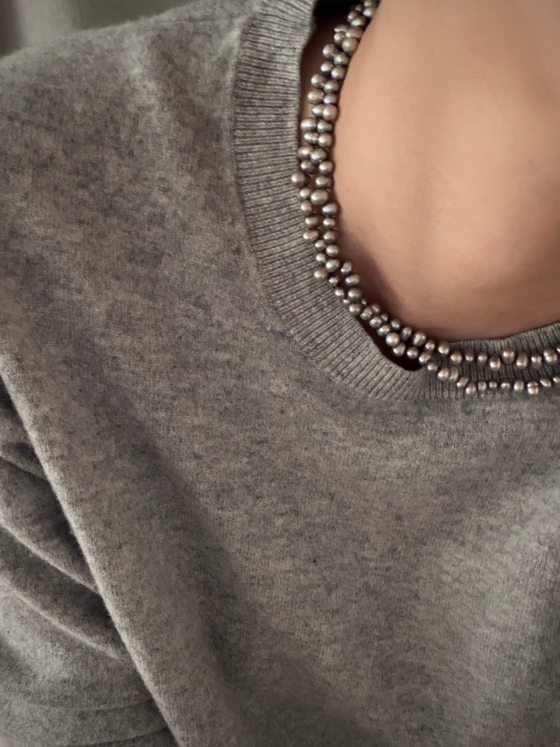 OMBRÉ PEARL NECKLACE