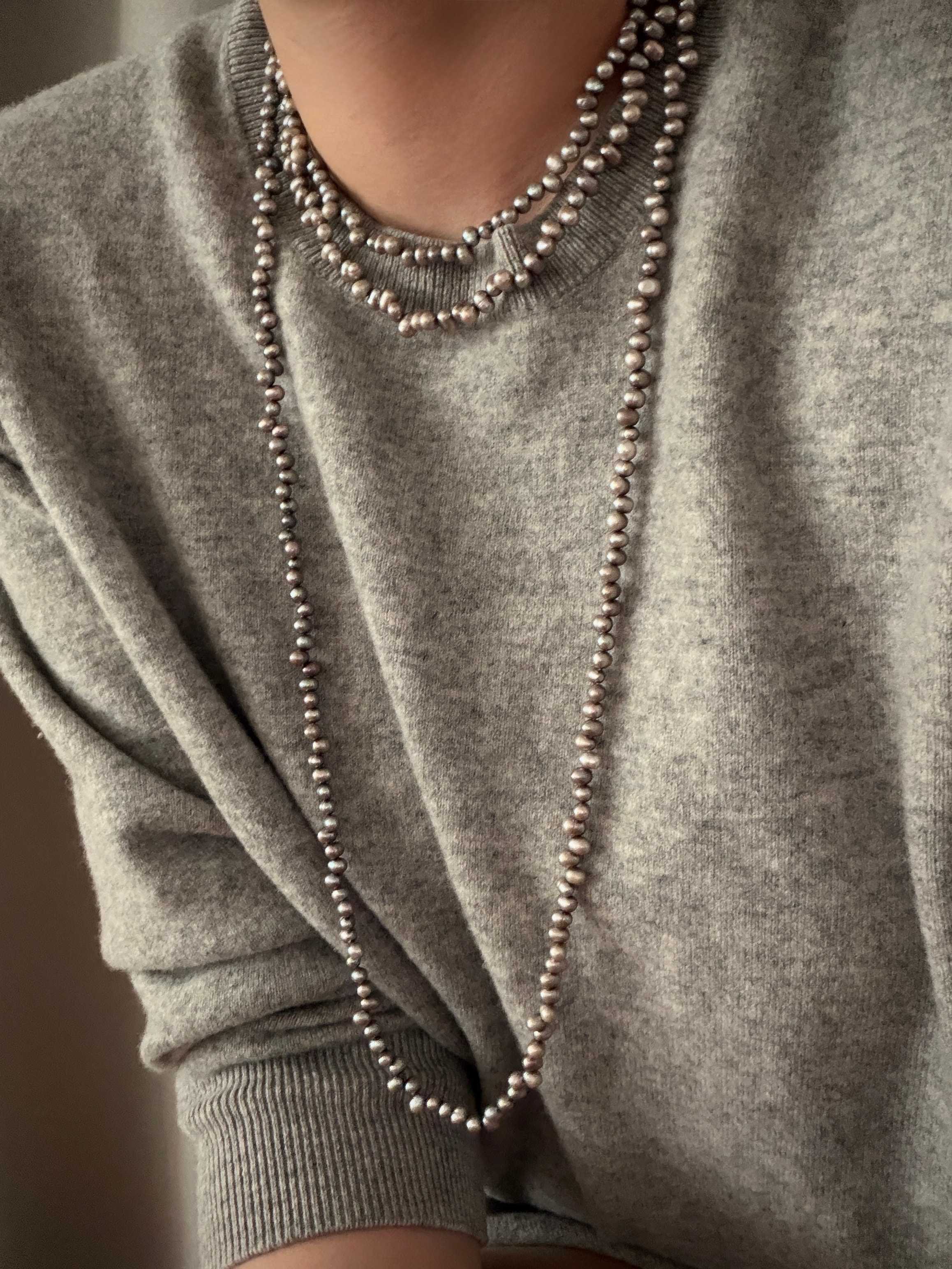 OMBRÉ PEARL NECKLACE