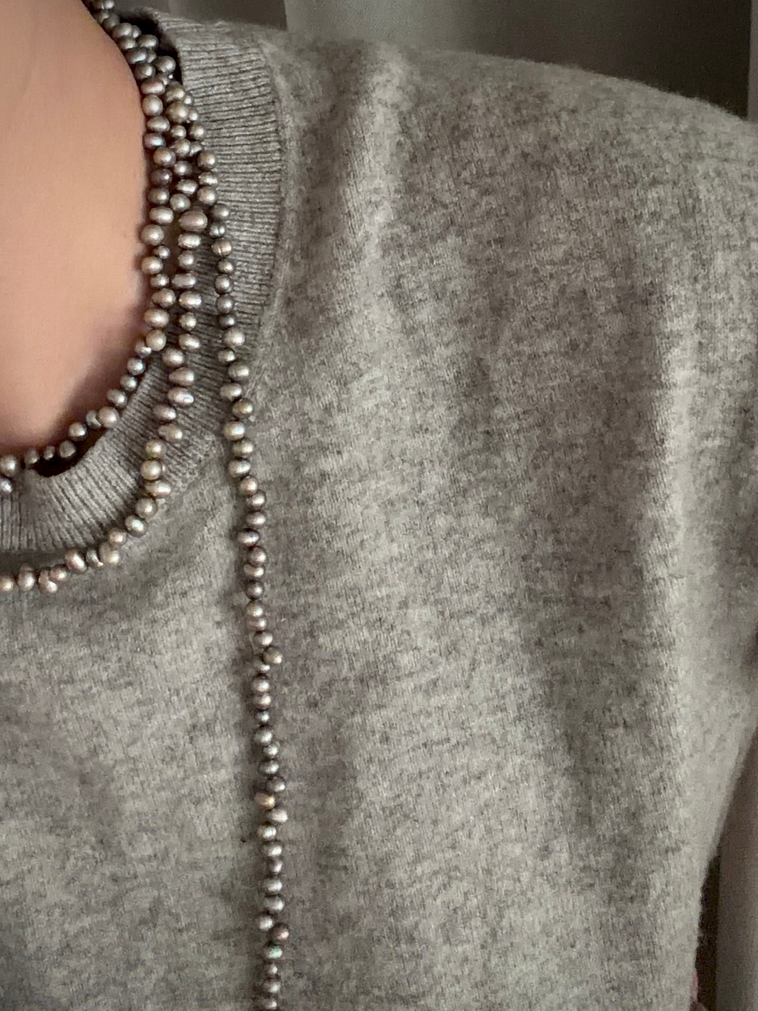 OMBRÉ PEARL NECKLACE