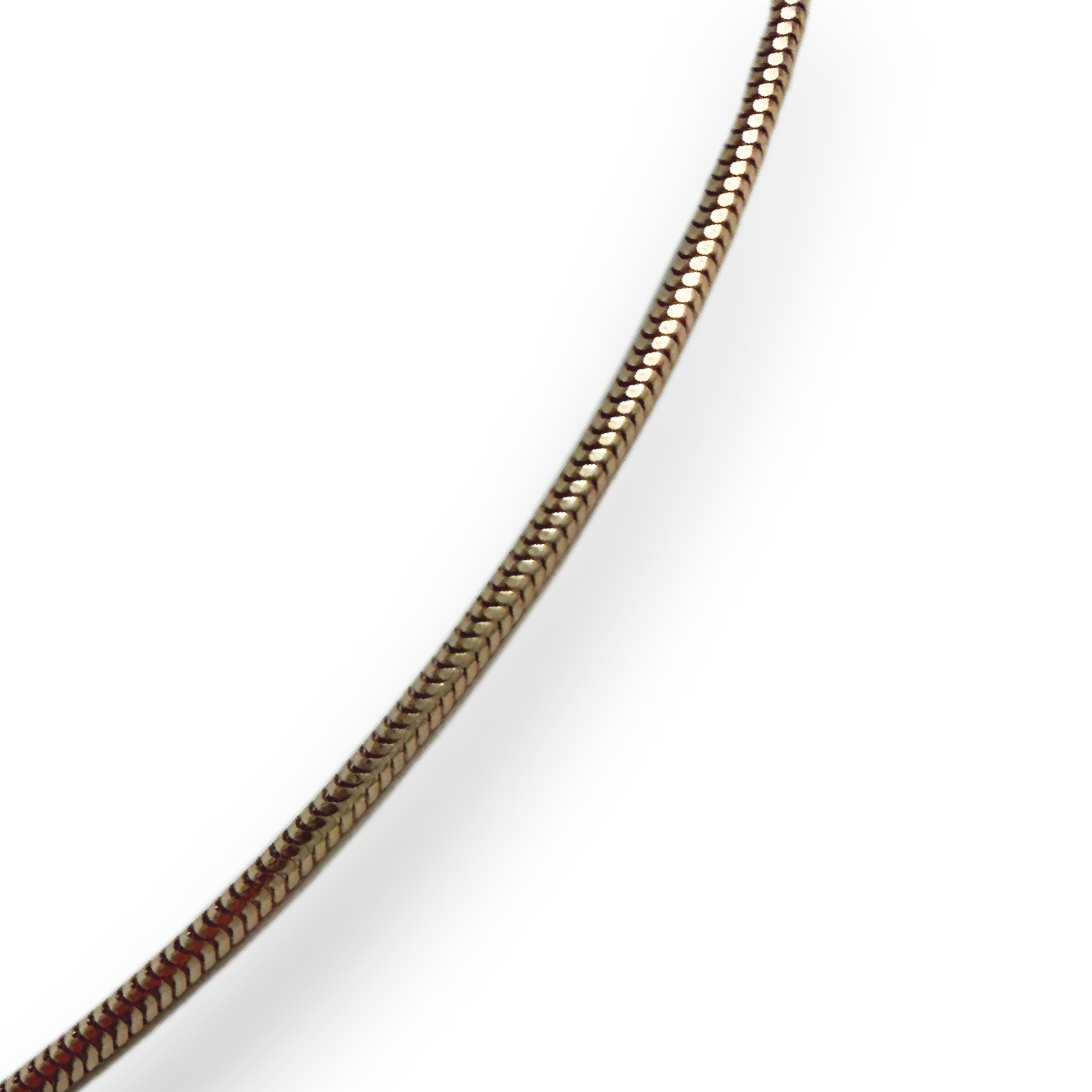 ITALIAN SILK SNAKE CHAIN