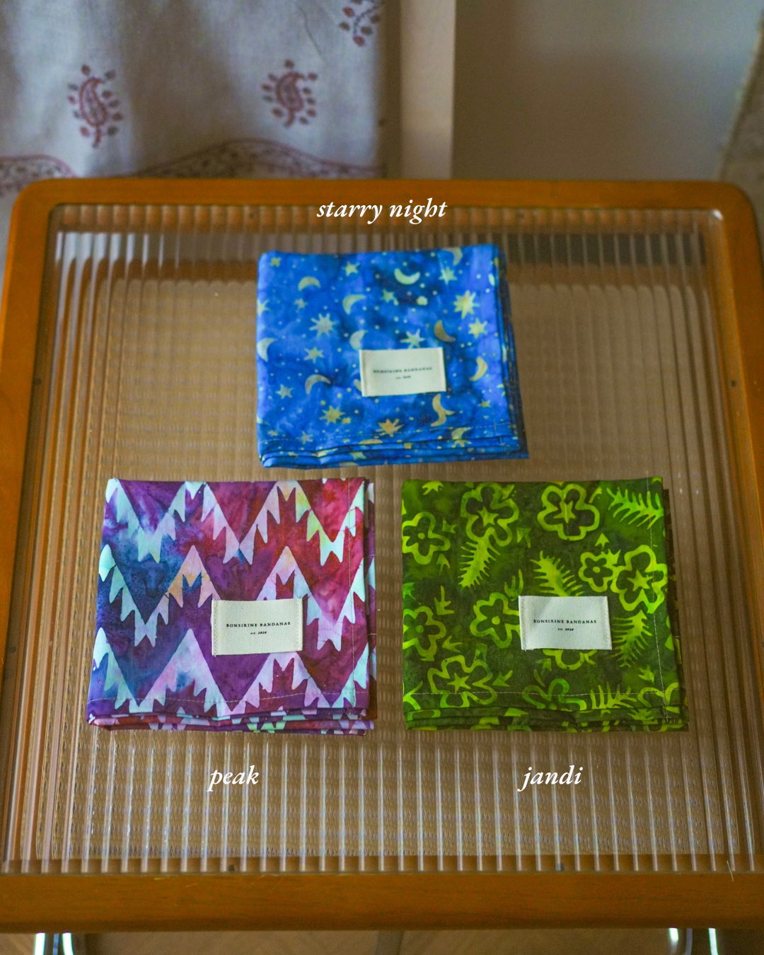 Bali Batik Sun Shade Curtain (3 colors)