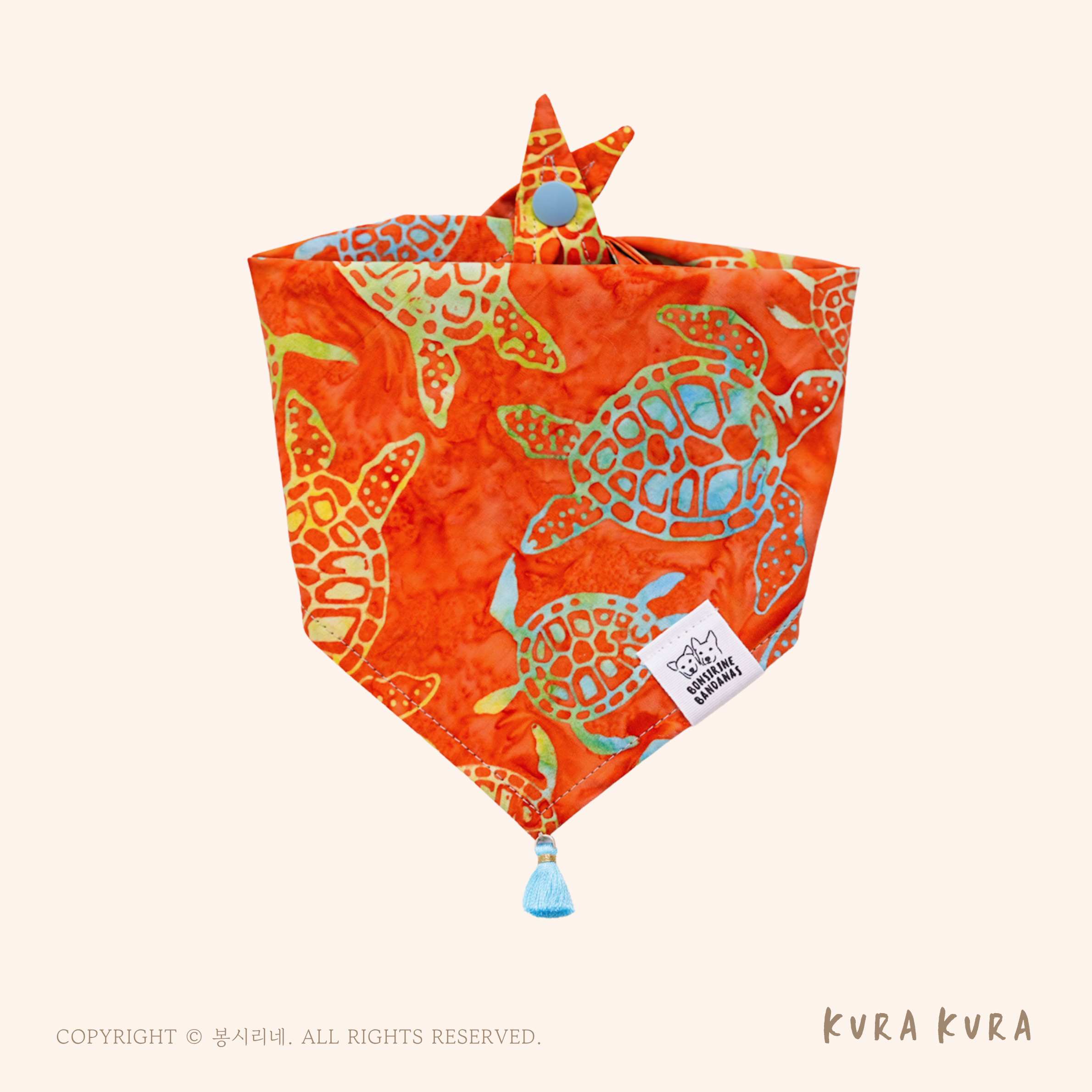 Kura Kura Batik Bandana