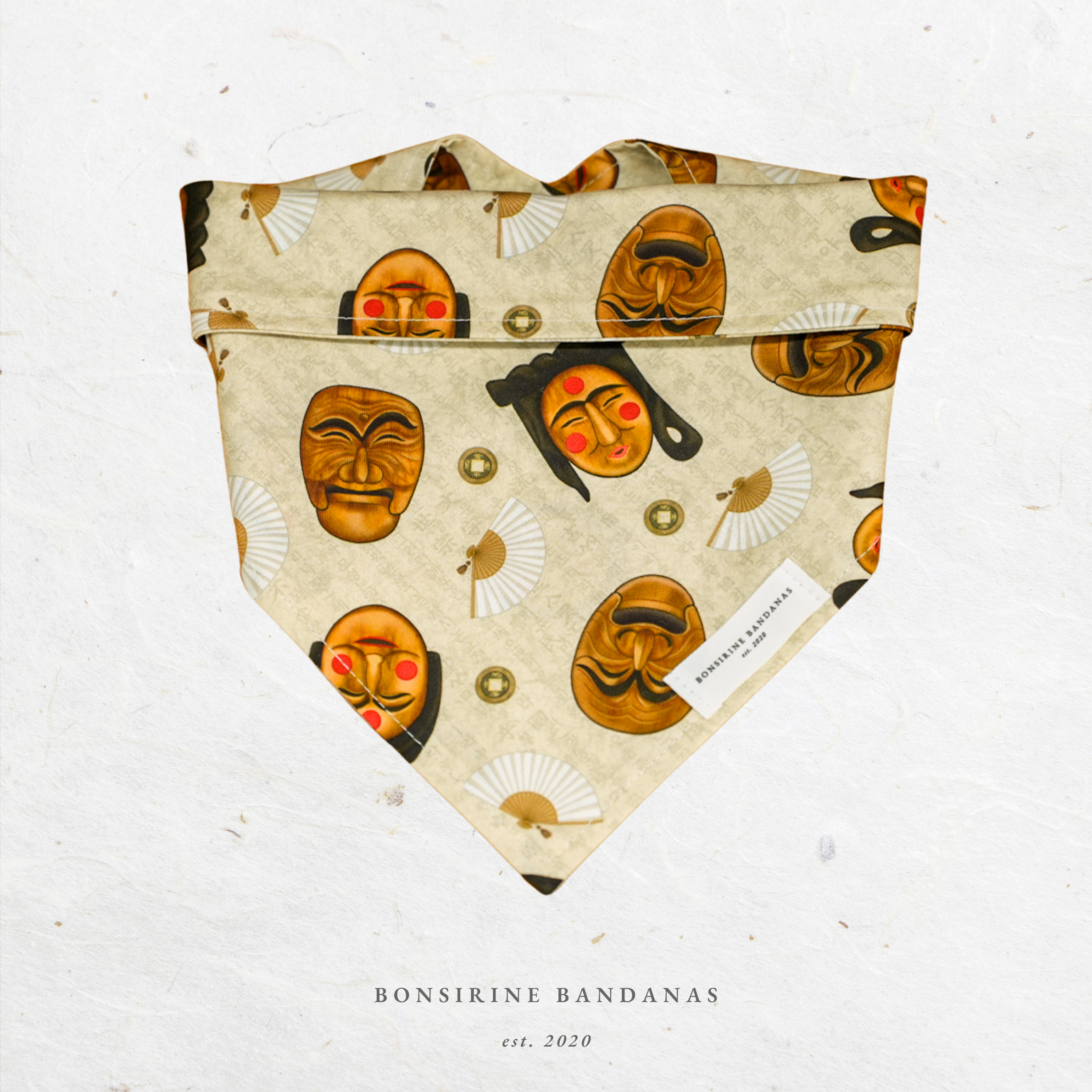 [Korean Heritage] 탈 Bandana