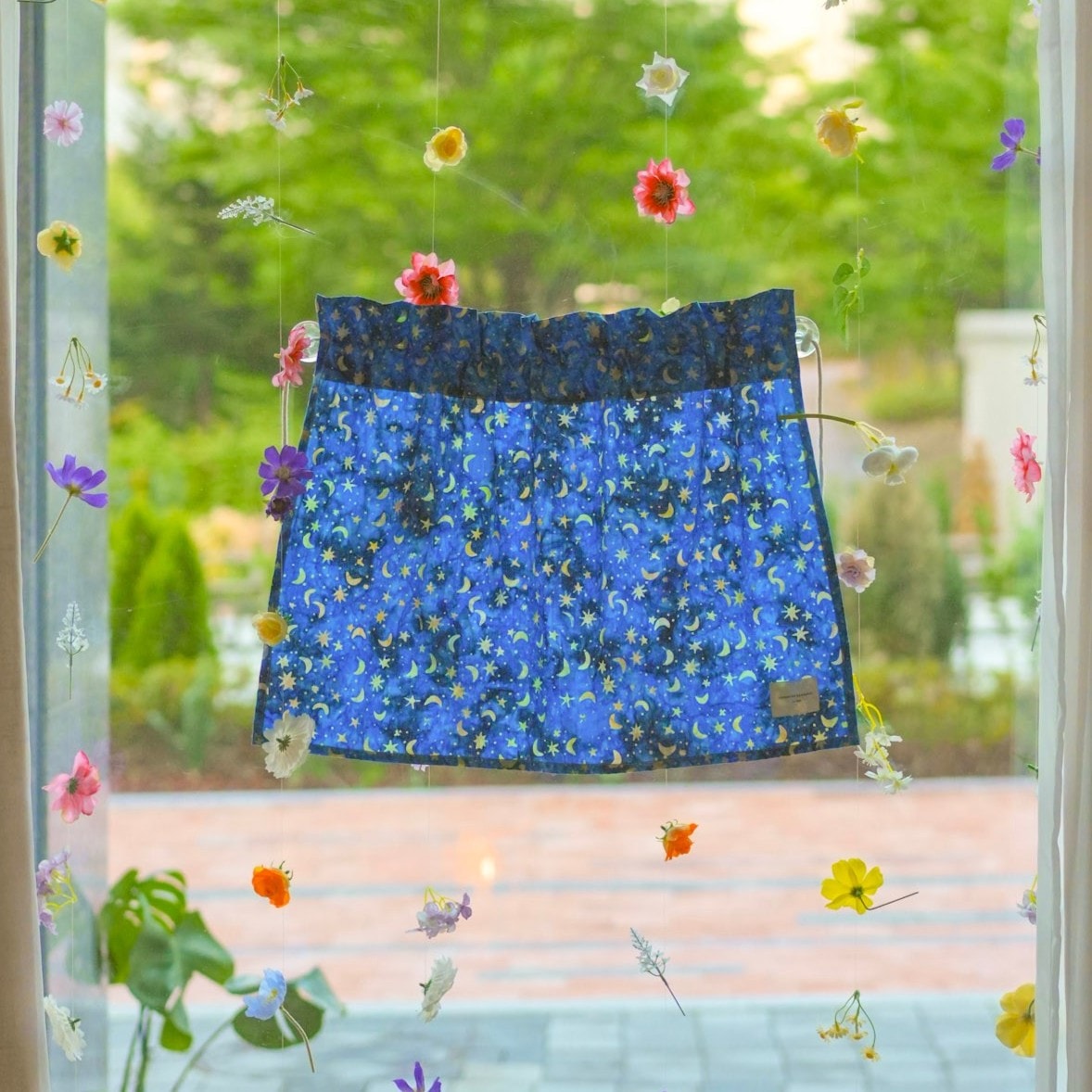 Bali Batik Sun Shade Curtain (3 colors)