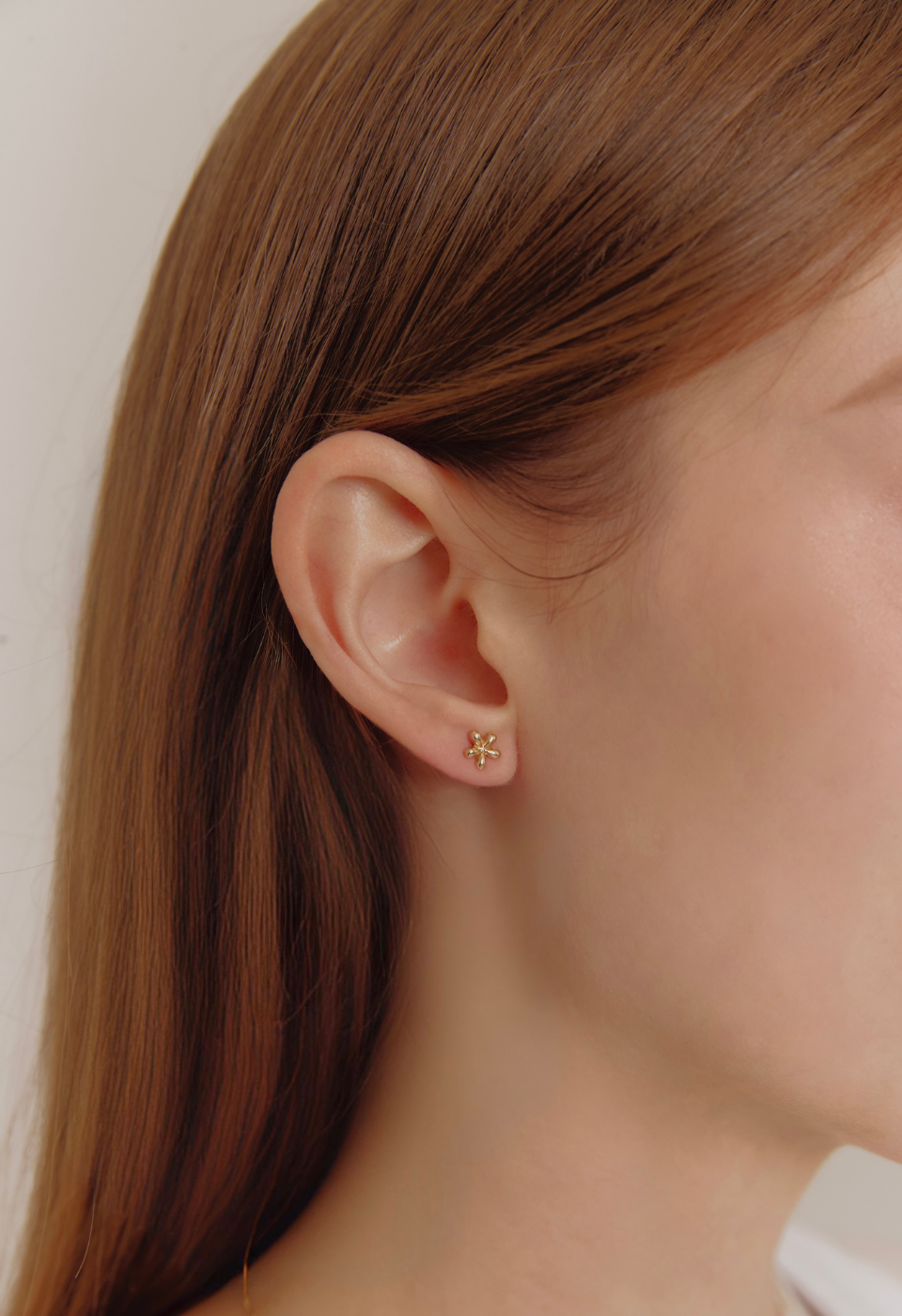 14K Flora Flower Earring
