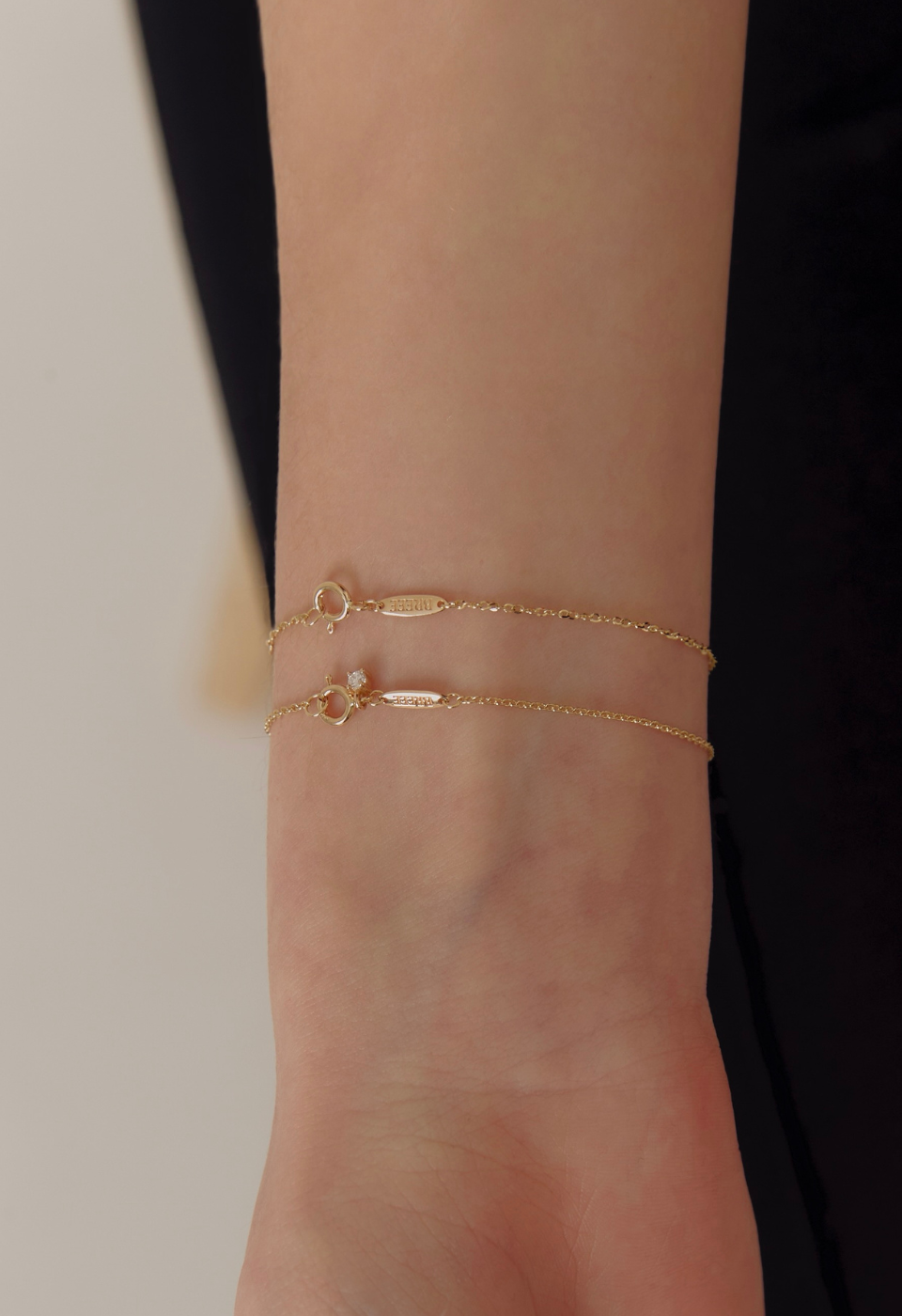 14K Sili Cut Bracelet