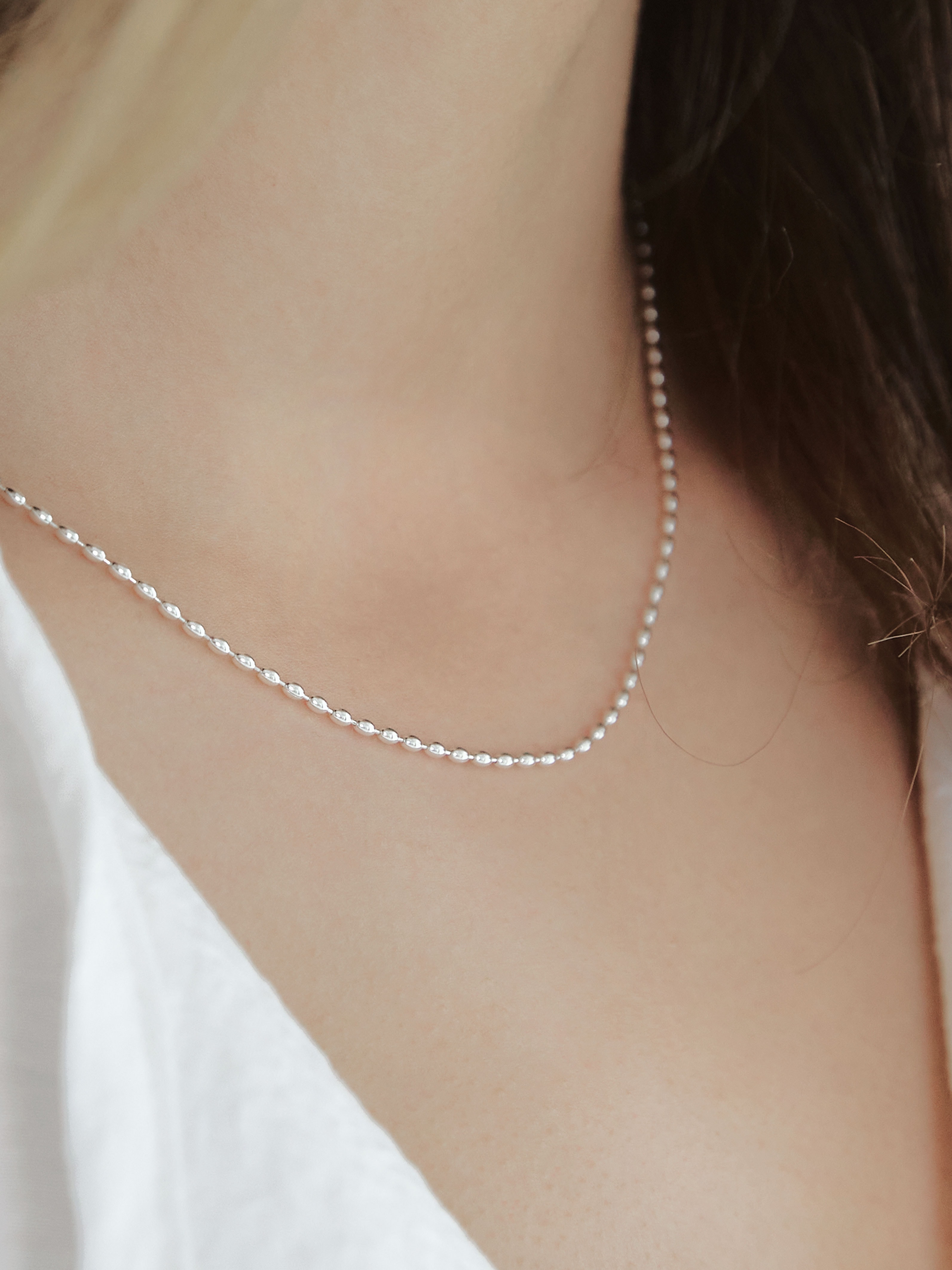 Mini Silver Grain Bracelet