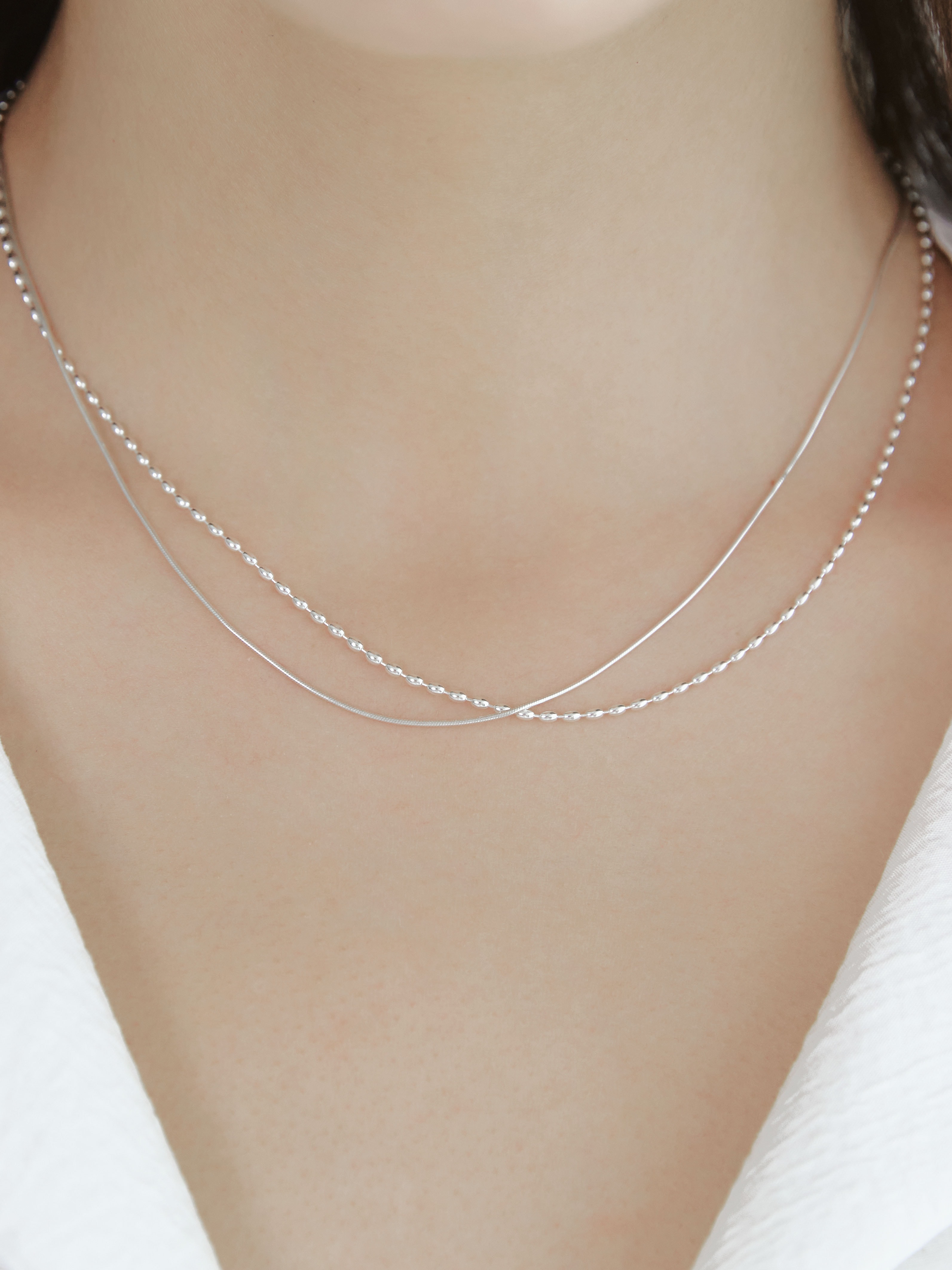 Mini Silver Grain Bracelet