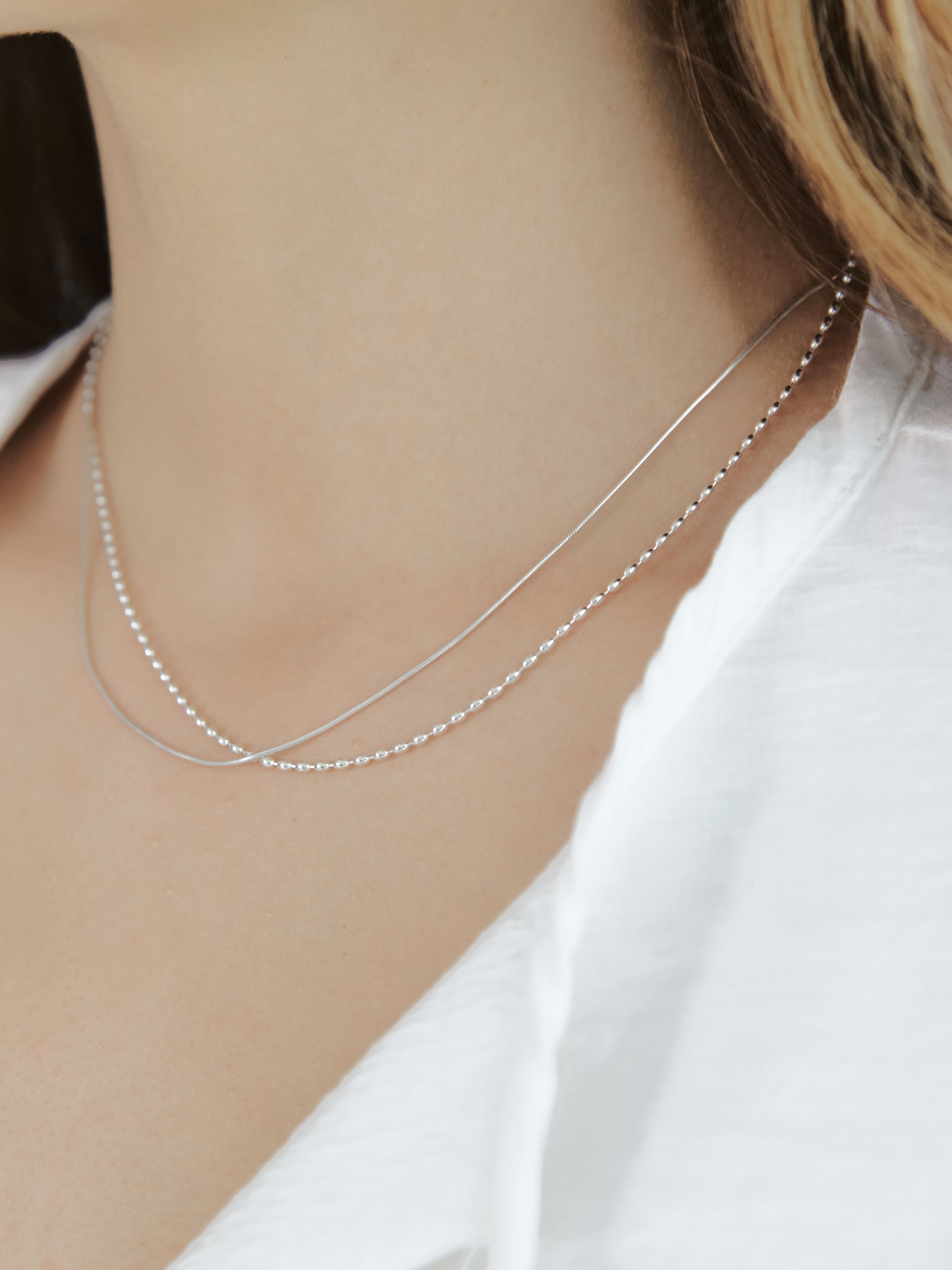 Mini Silver Grain Bracelet